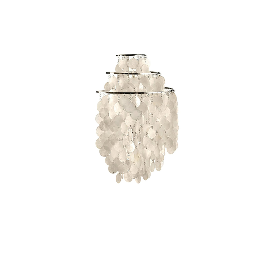 Shell Cascading Wall Light, Hardwired Wall Sconce, detail 19