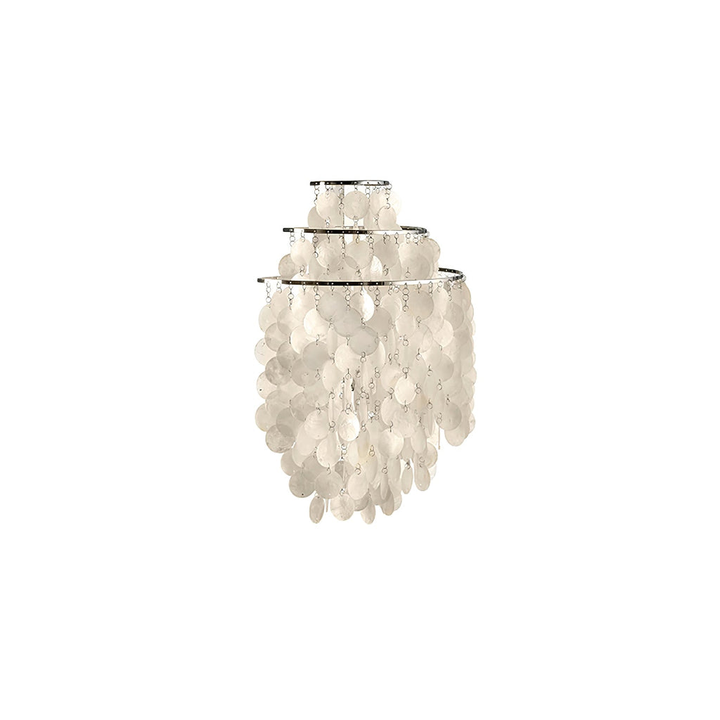 Shell Cascading Wall Light, Hardwired Wall Sconce, detail 22