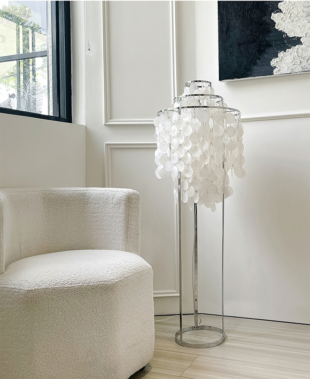 Shell Floor Light, Floor Lamp, detail 7