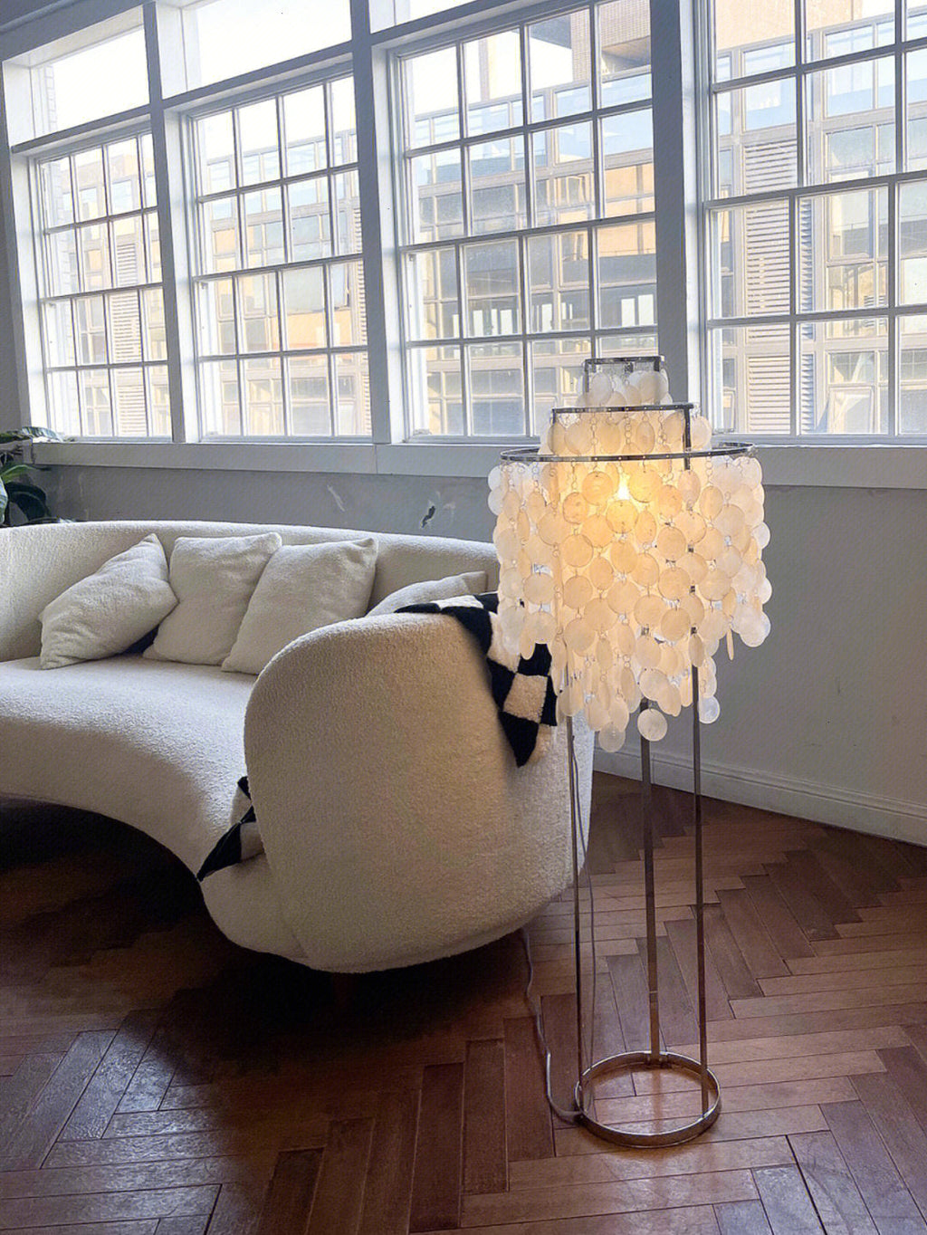 Shell Floor Light, Floor Lamp, detail 16