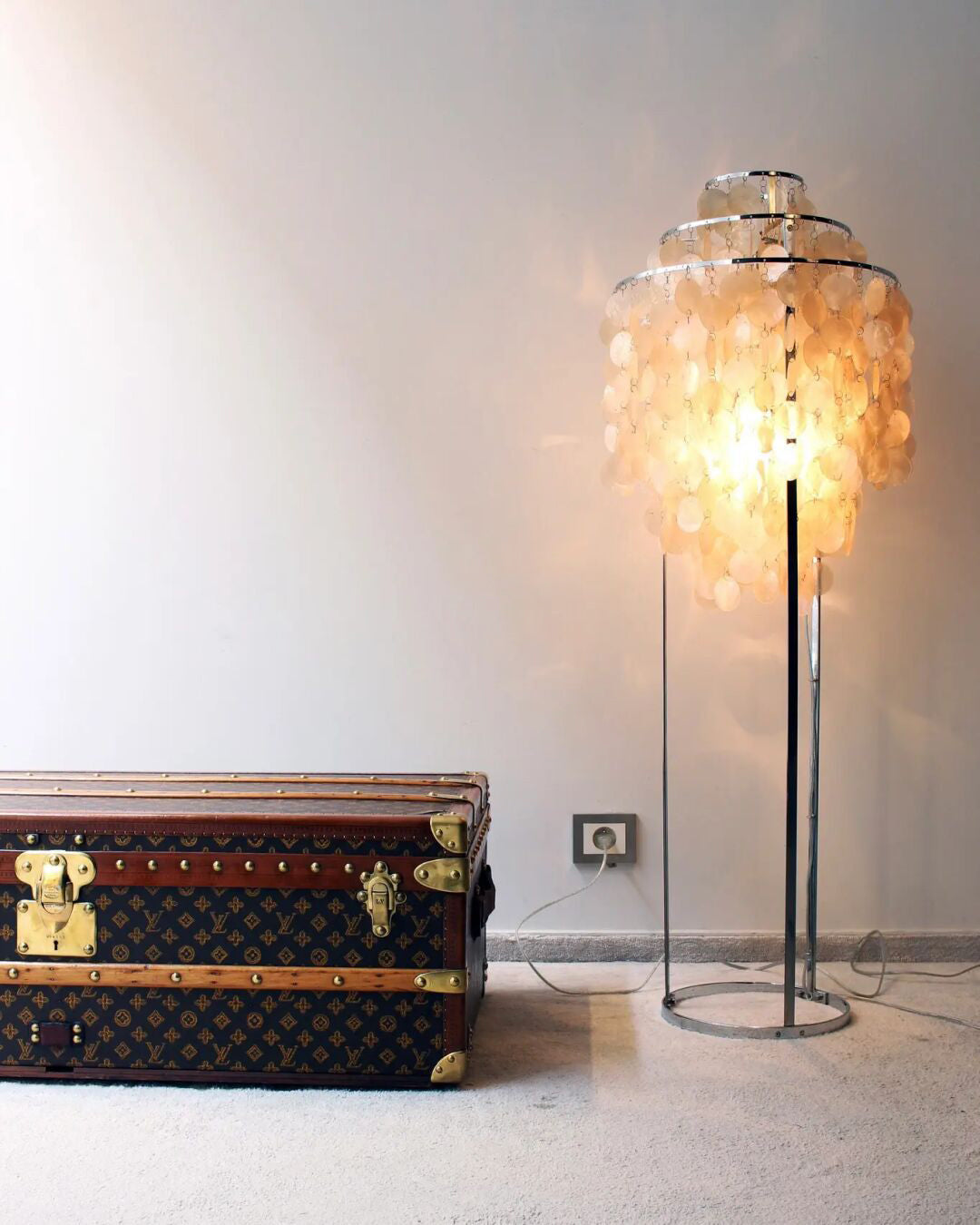 Shell Floor Light, Floor Lamp, detail 6