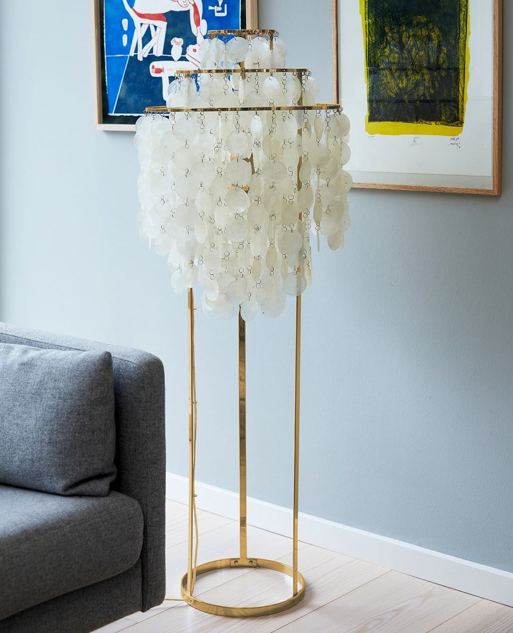 Shell Floor Light, Floor Lamp, detail 13
