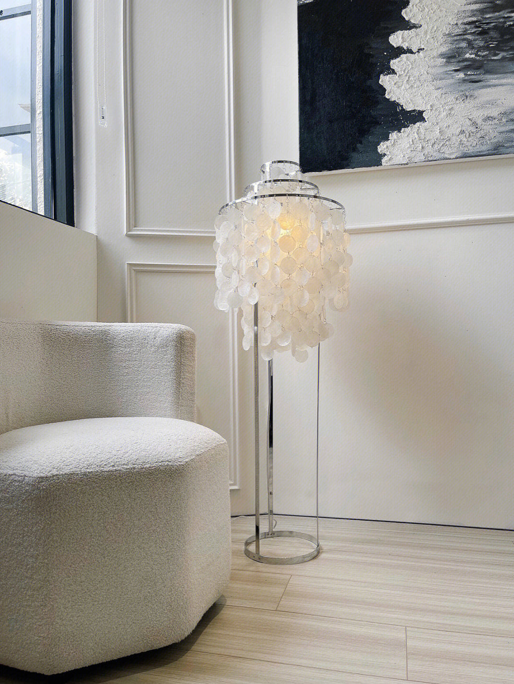 Shell Floor Light, Floor Lamp, detail 14