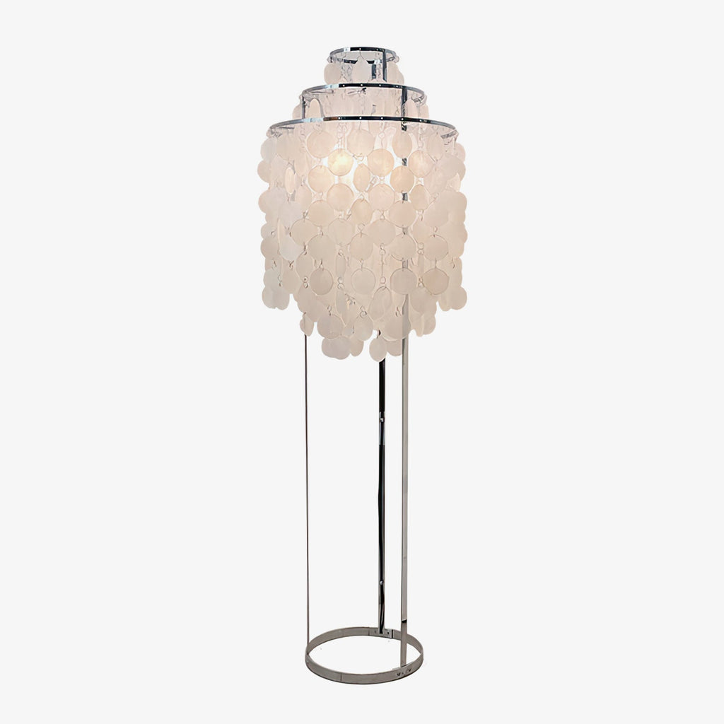 Shell Floor Light, Floor Lamp, Iron, Dia 40cm x H 120cm