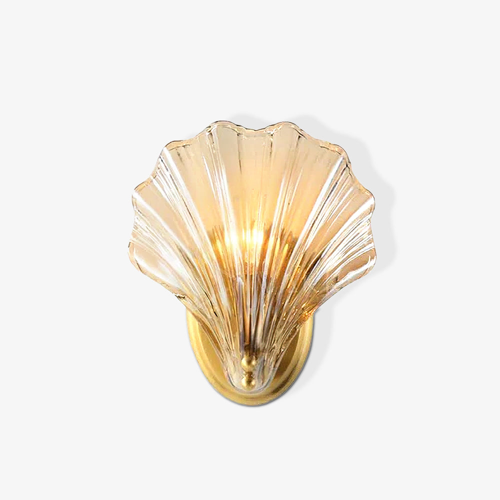 Shell Wall Light, Hardwired Wall Sconce, detail 2