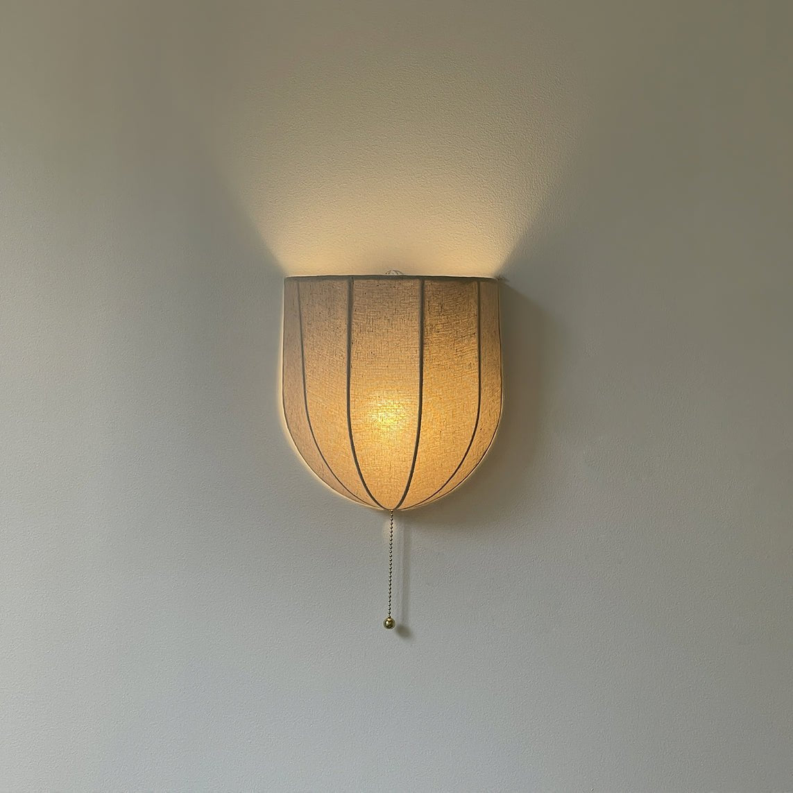 Sienna Linen Wall Light fixture Wall Light, Hardwired Wall Sconce, detail 5