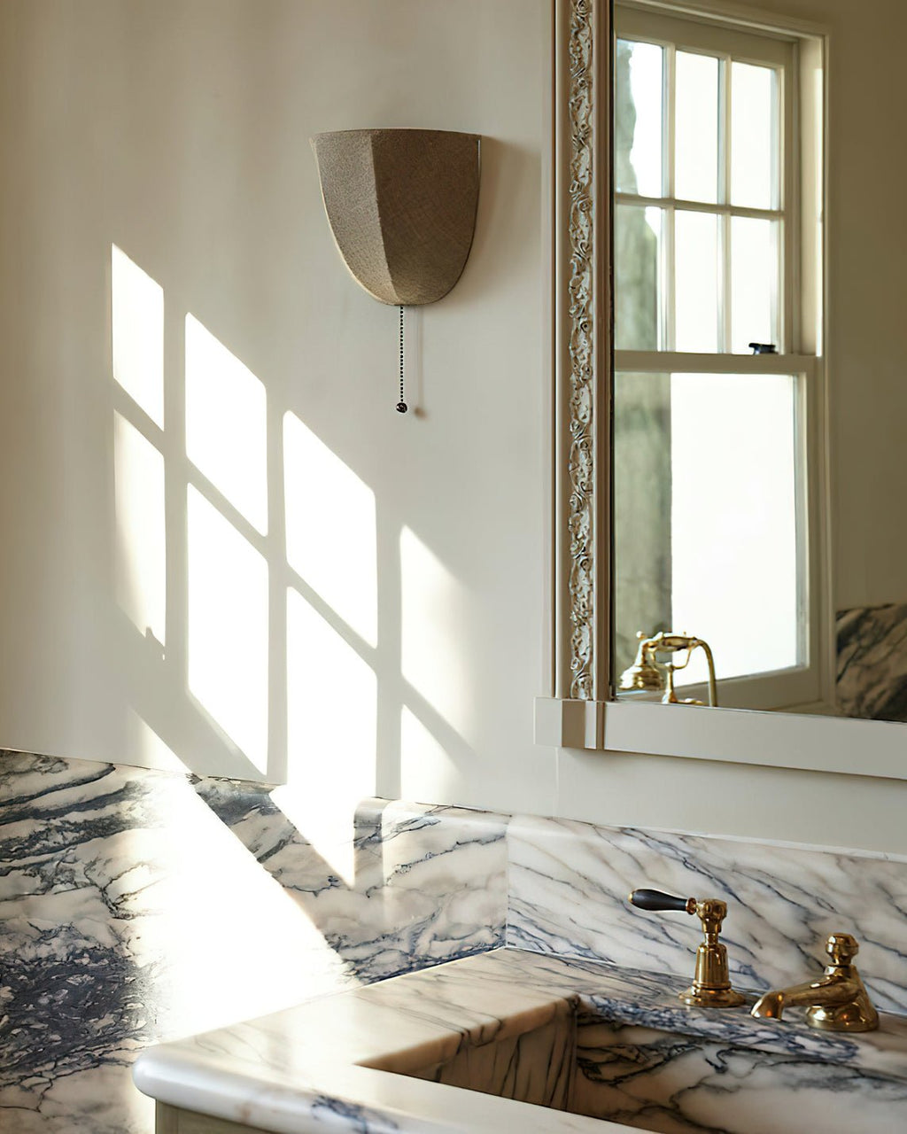 Sienna Linen Wall Light fixture Wall Light, Hardwired Wall Sconce, detail 10