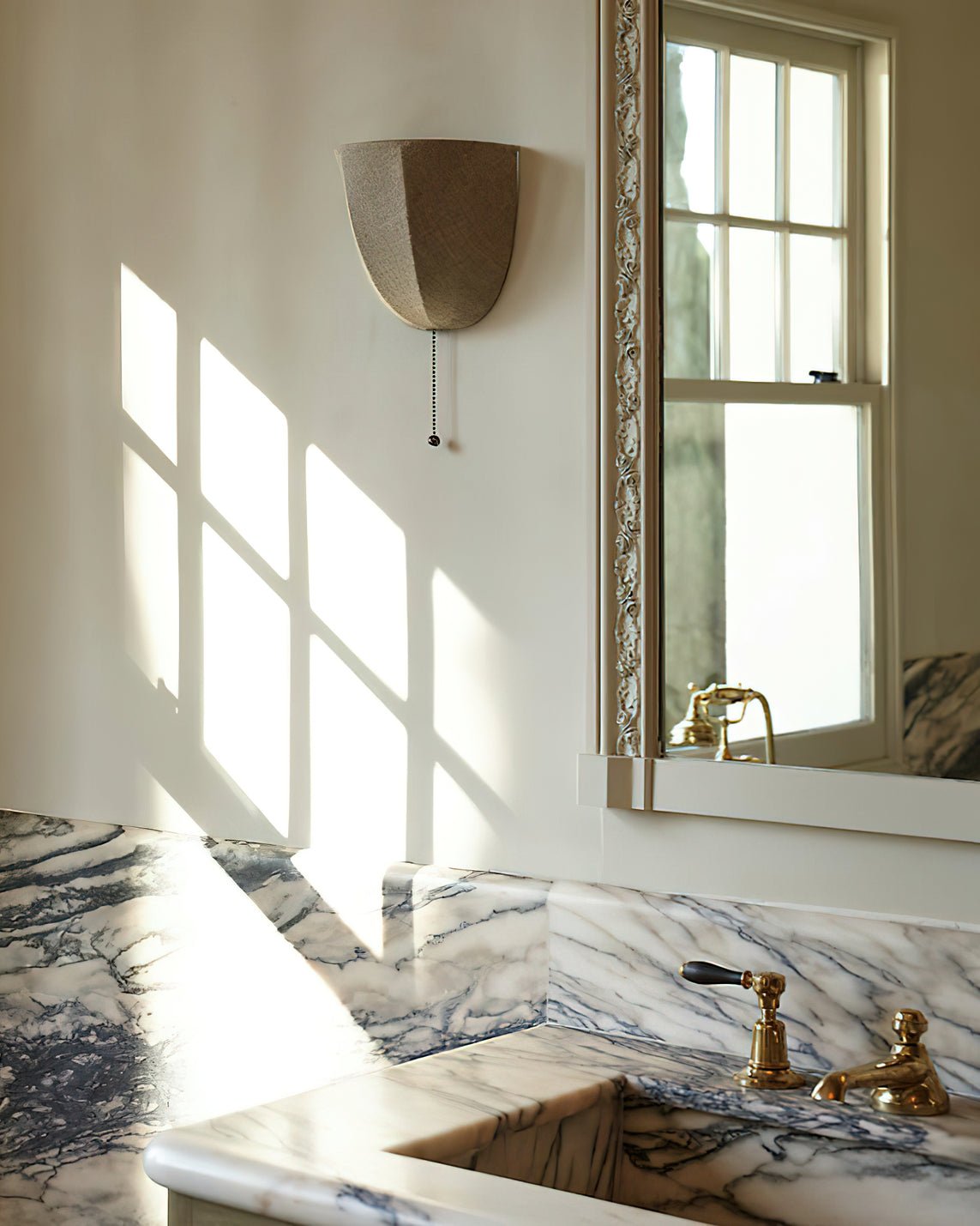 Sienna Linen Wall Light fixture Wall Light, Hardwired Wall Sconce, detail 10