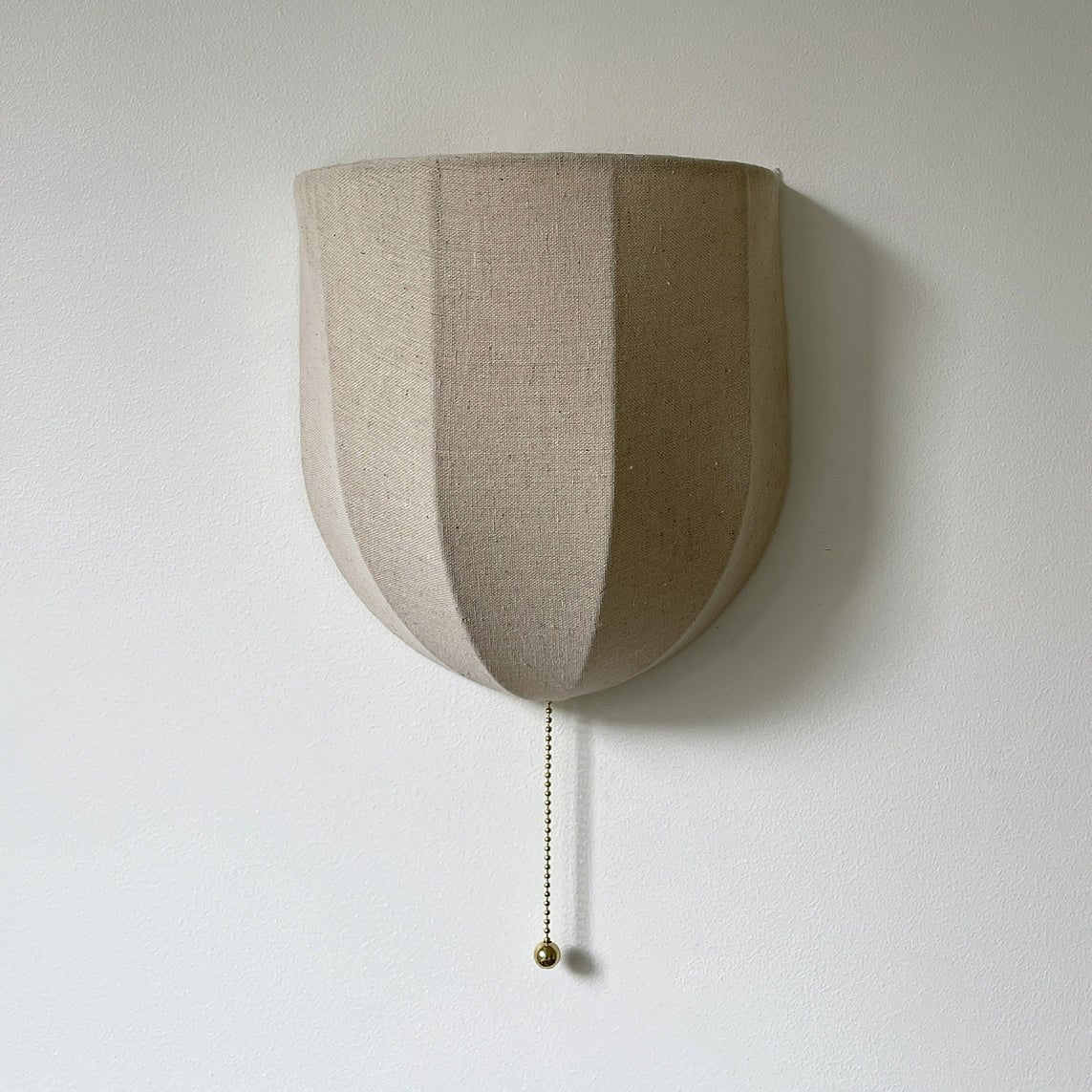 Sienna Linen Wall Light fixture Wall Light, Hardwired Wall Sconce, detail 6