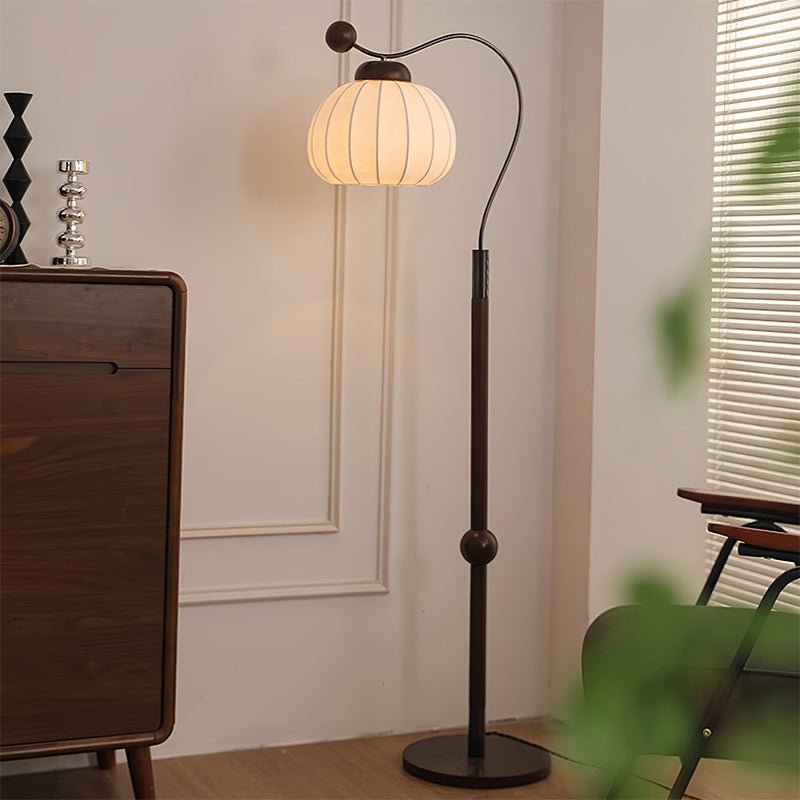 Silk Globe Floor Light, Floor Lamp, detail 2