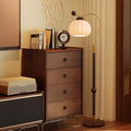Silk Globe Floor Light, Floor Lamp, Metal, ∅ 11.8″ x H 59″