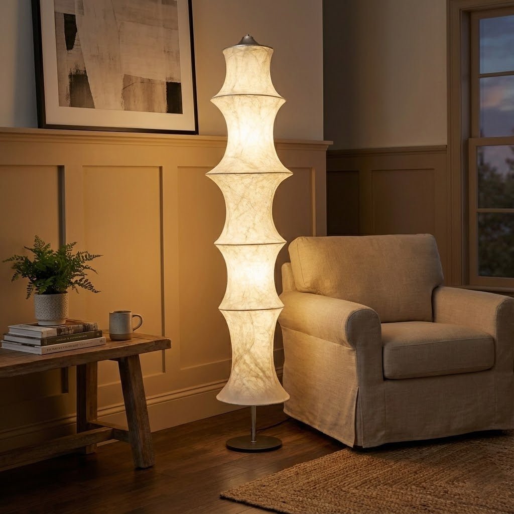 Silvara Cocoon Floor Light, Floor Lamp, detail 2