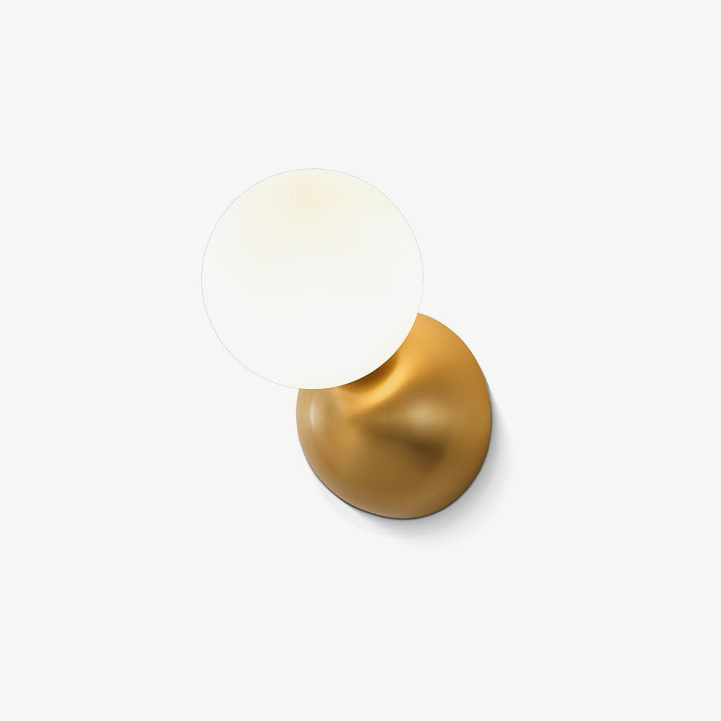 Single Globe Wall Light, Hardwired Wall Sconce, detail 2