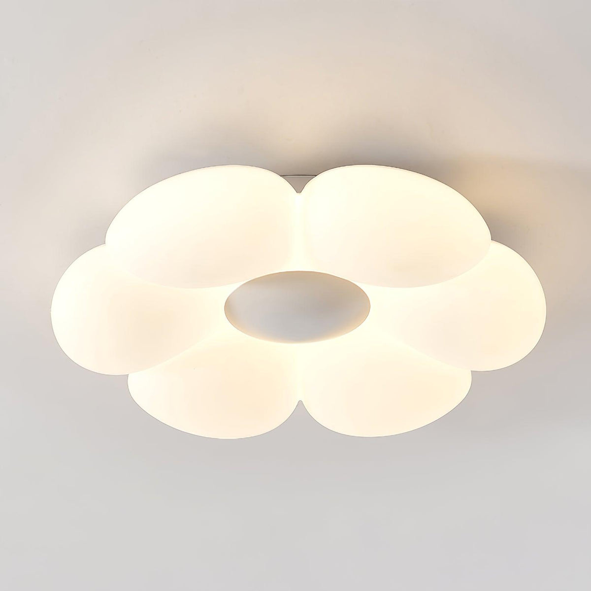 Six-leaf Flower Kids Room Overhead light Ceiling Lamp detail view 13