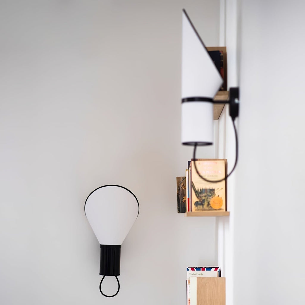 Sketch Line Wall Light - Dia 27cm x H 45cm Metal, Hardwired Wall Sconce, detail 7