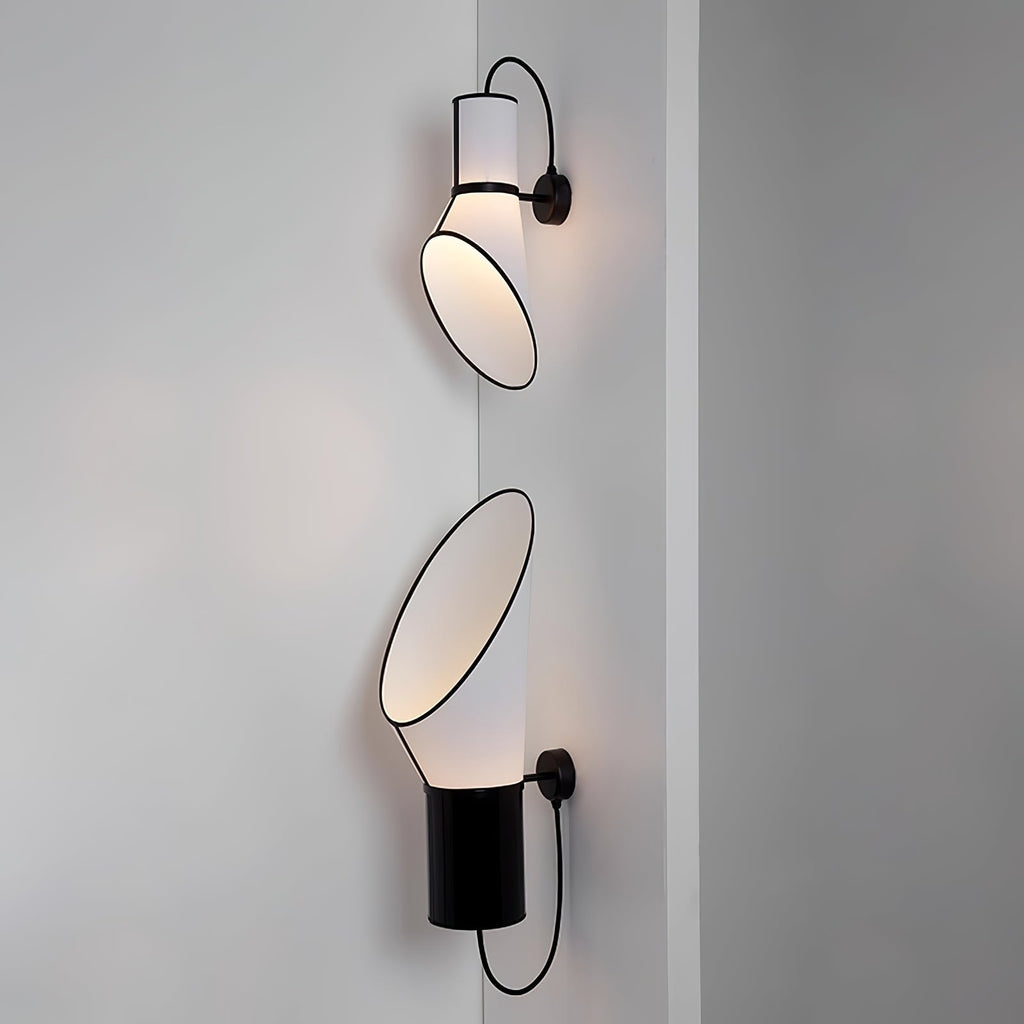 Sketch Line Wall Light - Dia 27cm x H 45cm Metal, Hardwired Wall Sconce, detail 3