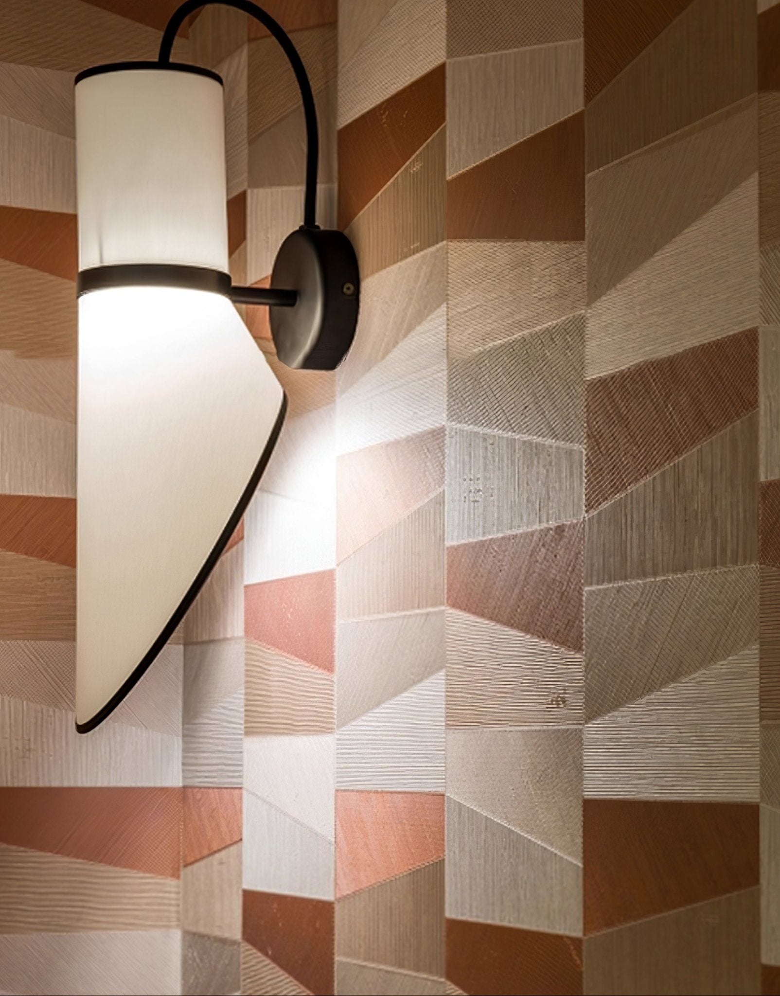 Sketch Line Wall Light - Dia 27cm x H 45cm Metal, Hardwired Wall Sconce, detail 11