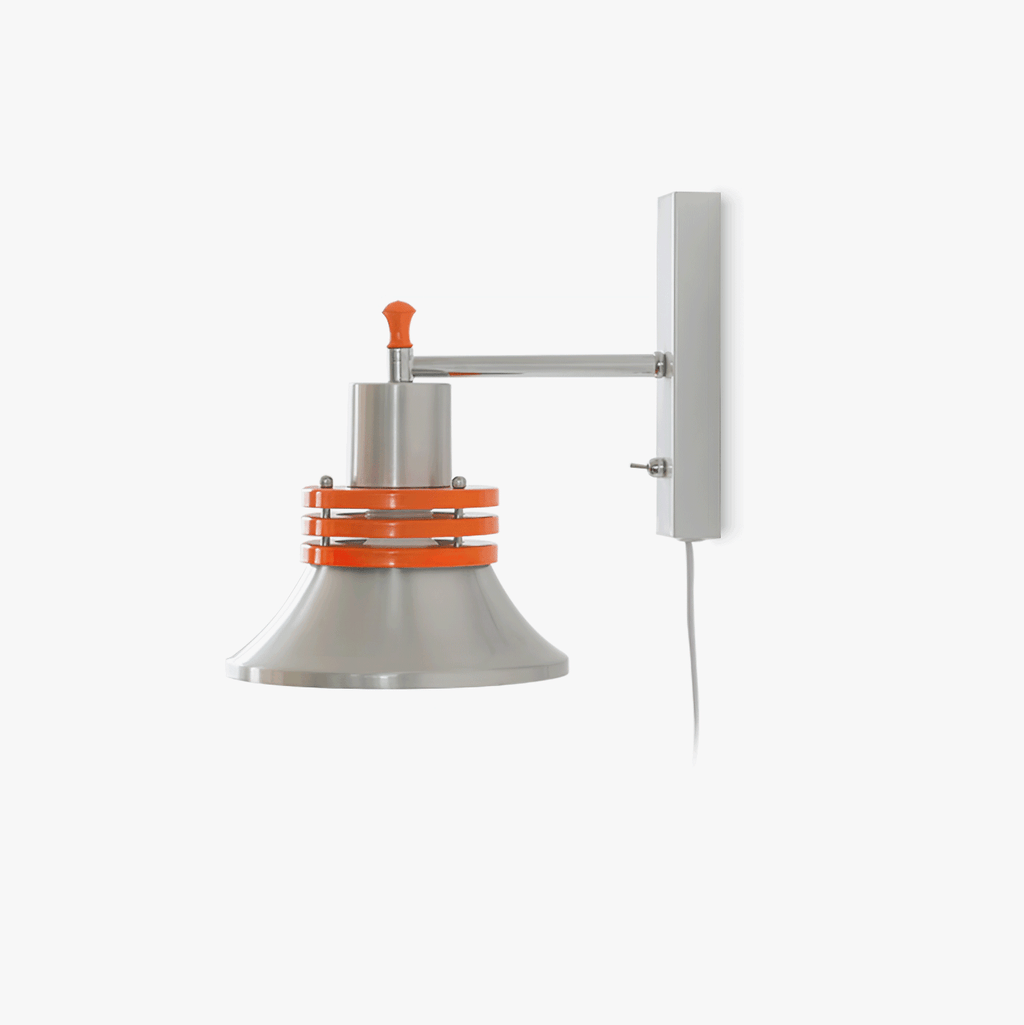Sleekform Static Wall Light, Hardwired Wall Sconce, Metal, ∅ 20cm x H 22cm