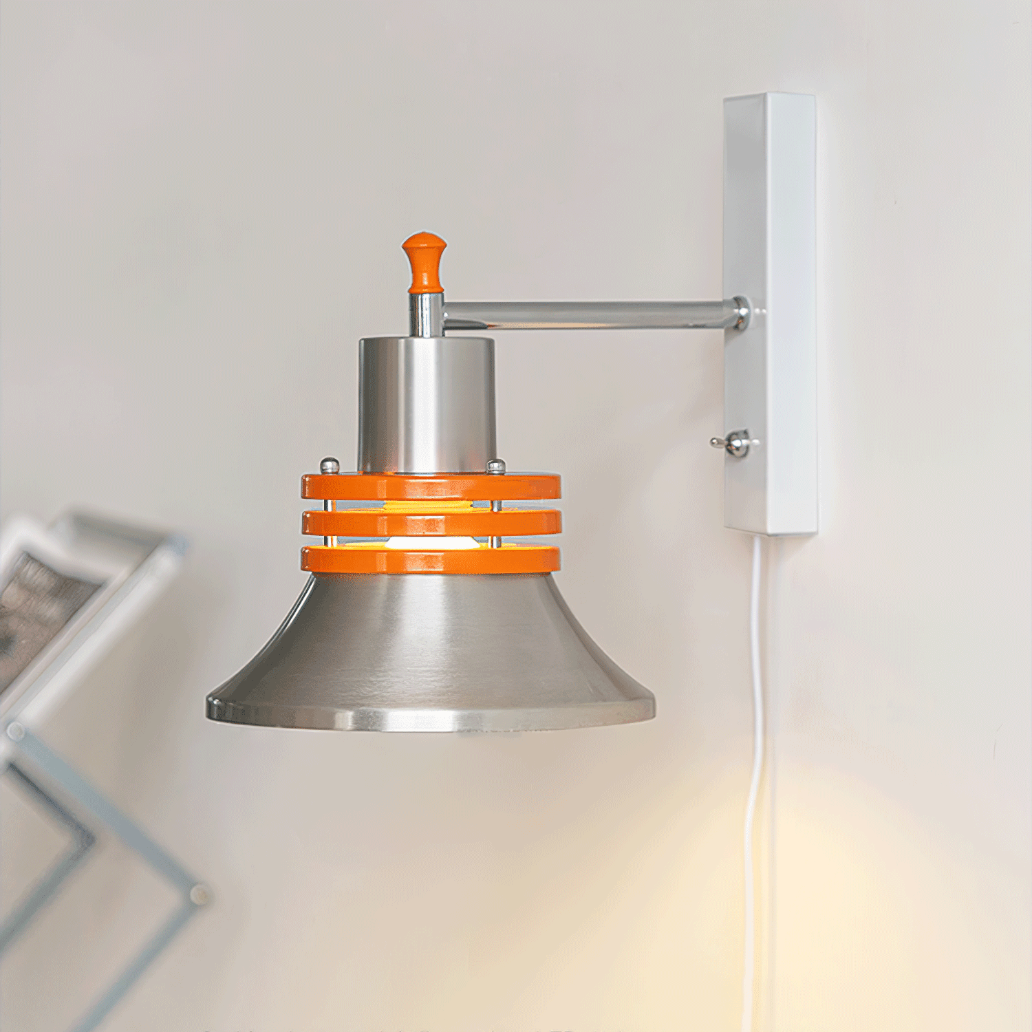 Sleekform Static Wall Light, Hardwired Wall Sconce, detail 5