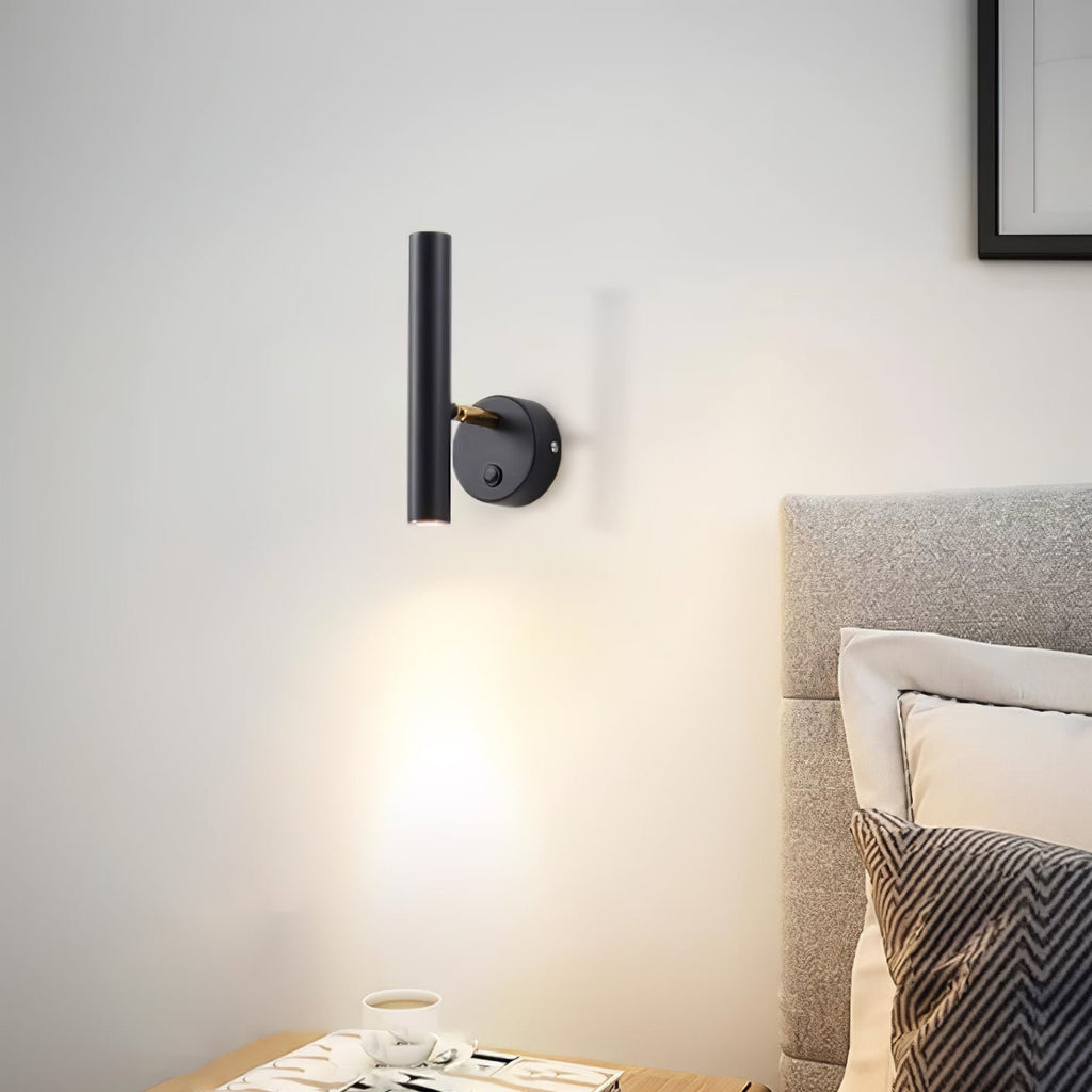 Slender Adjustable Wall Light, Hardwired Wall Sconce, detail 3