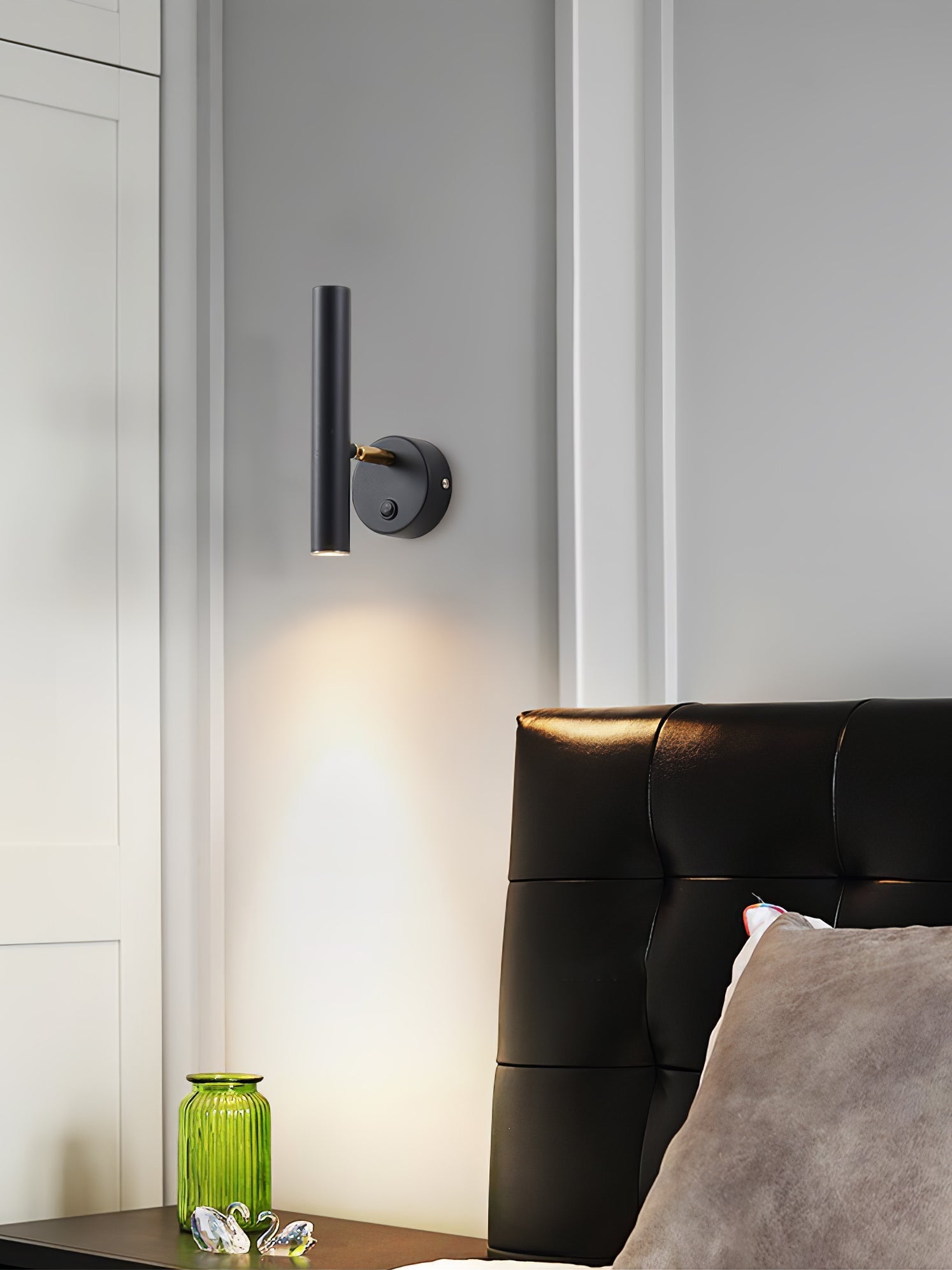 Slender Adjustable Wall Light, Hardwired Wall Sconce, detail 7
