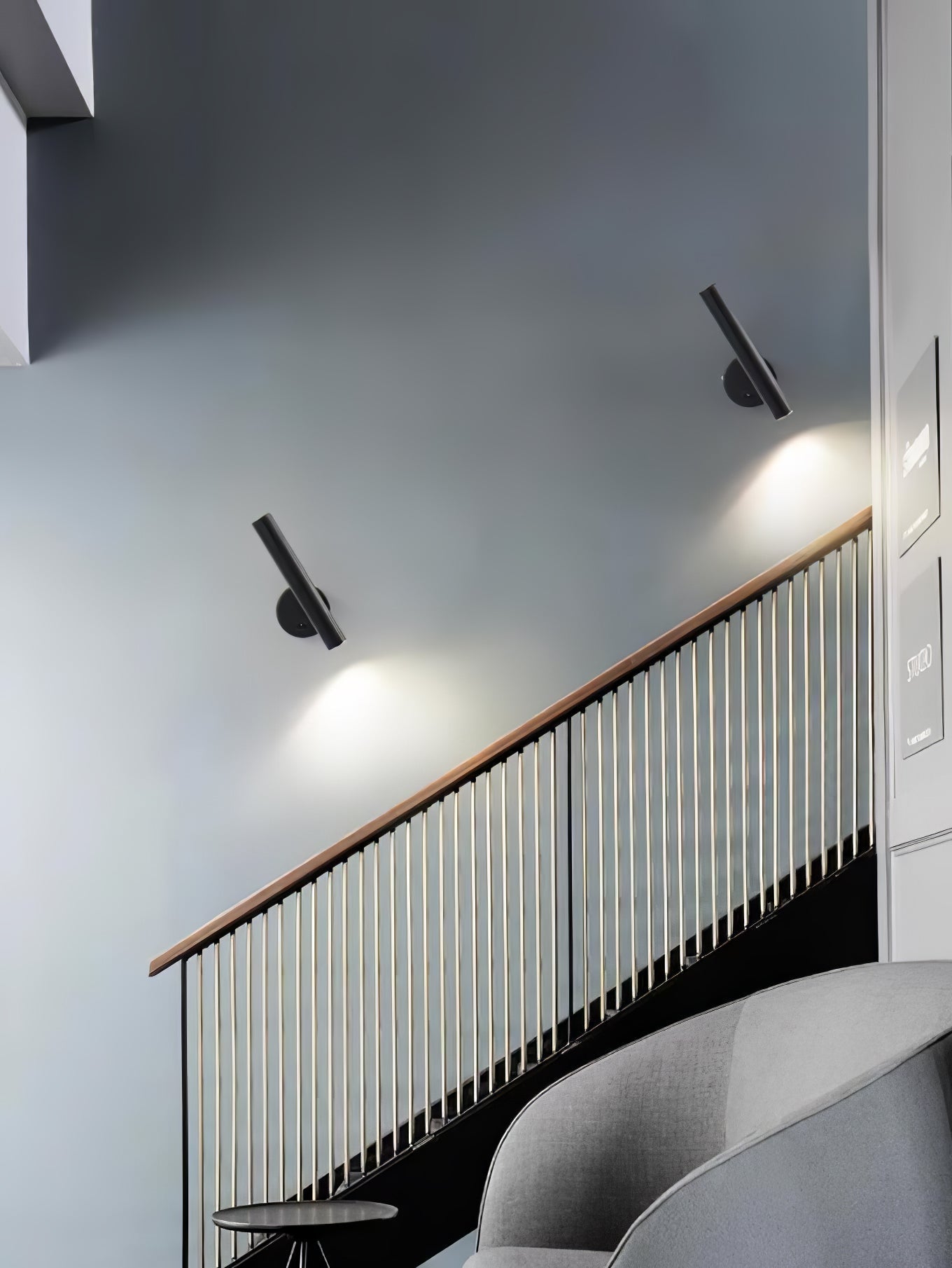 Slender Adjustable Wall Light, Hardwired Wall Sconce, detail 9