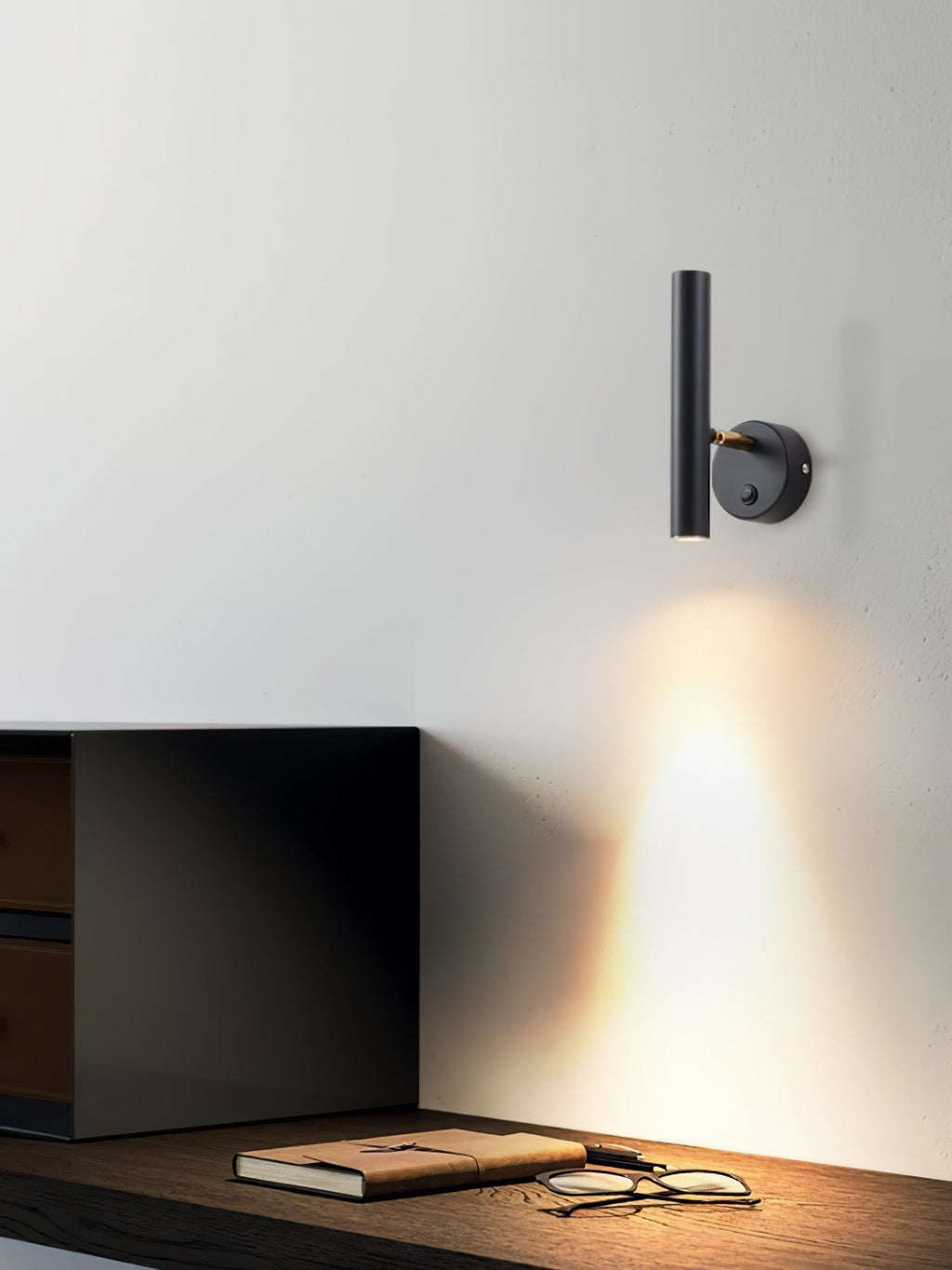Slender Adjustable Wall Light, Hardwired Wall Sconce, detail 10