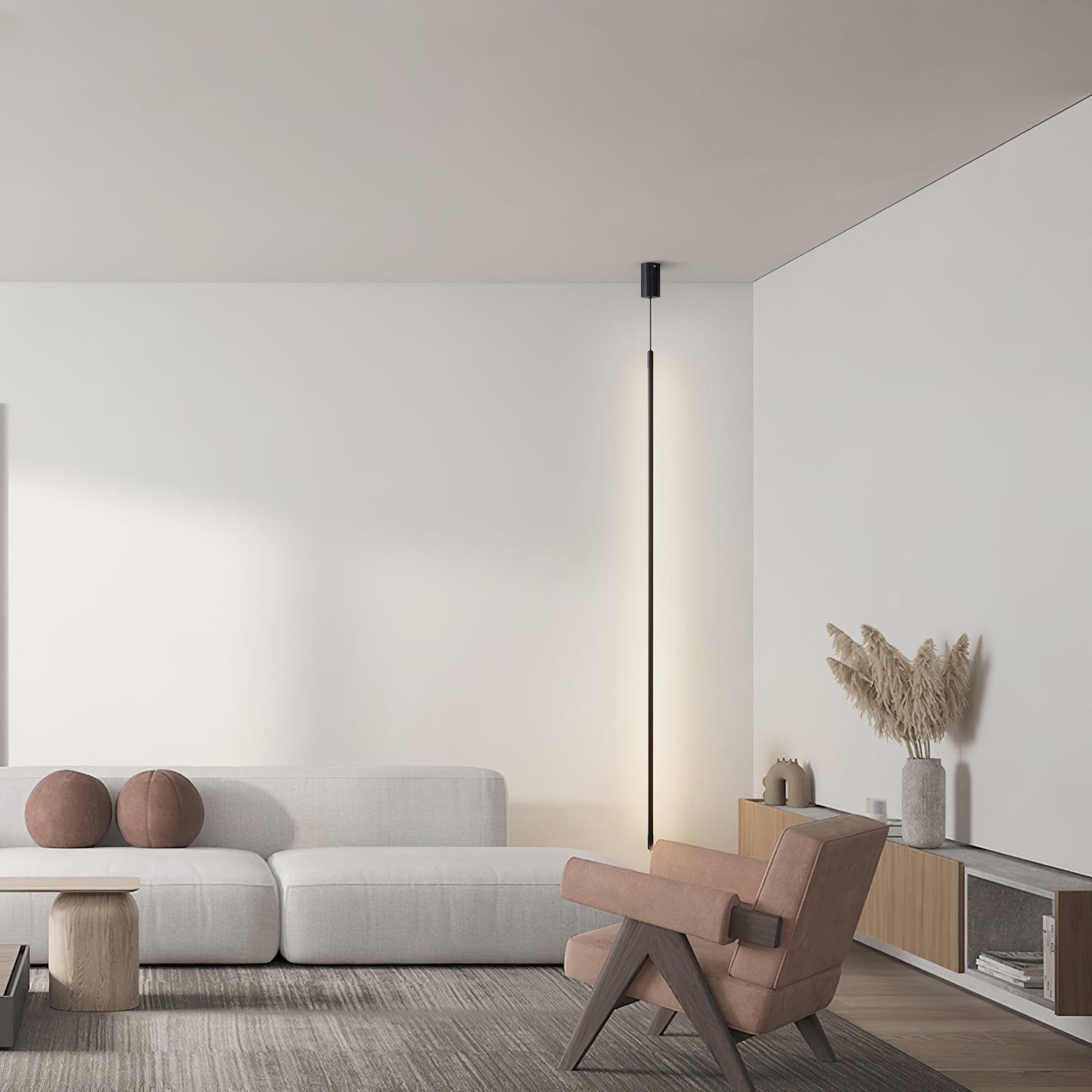 Metal Slim line Cabinet Stand Lamp, Floor Lamp, detail 6