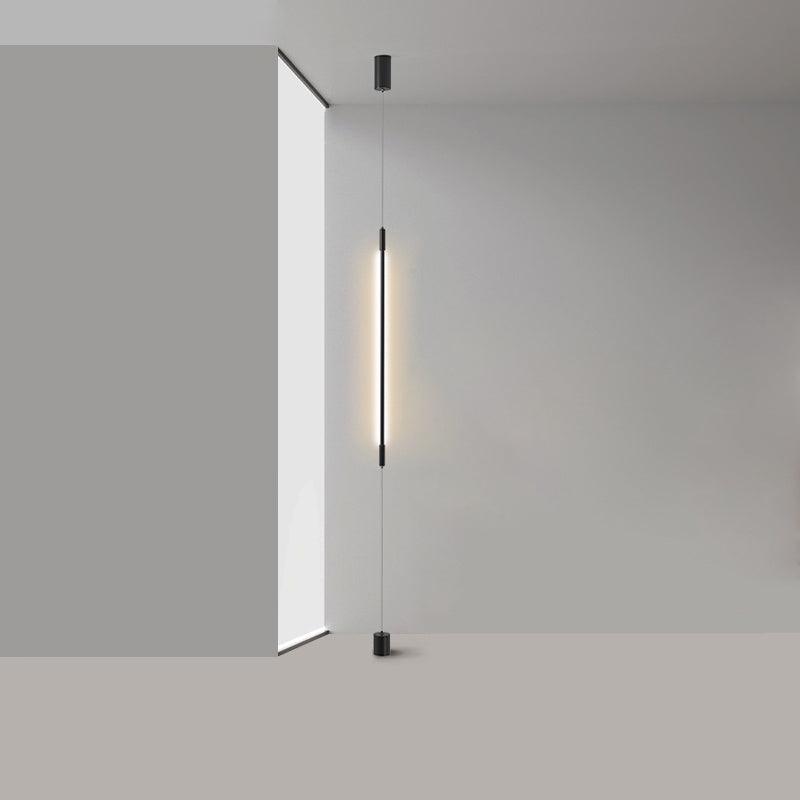 Metal Slim line Cabinet Stand Lamp, Floor Lamp, detail 9