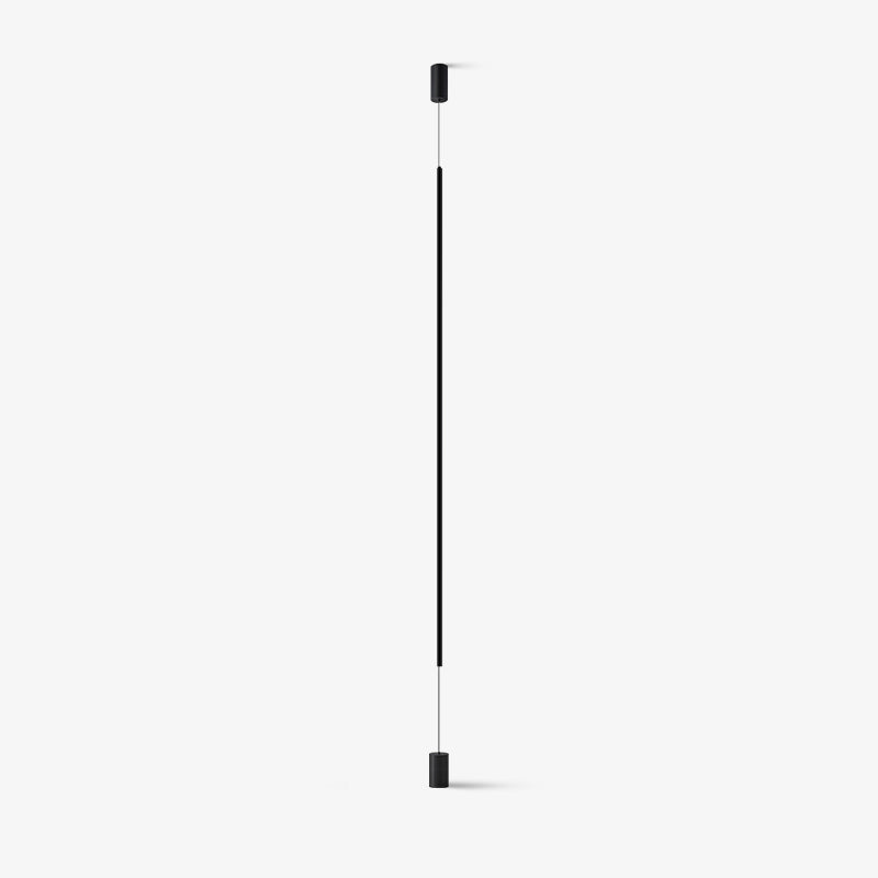 Metal Slim line Cabinet Stand Lamp, Floor Lamp, ∅ 0.6″ x H 59″