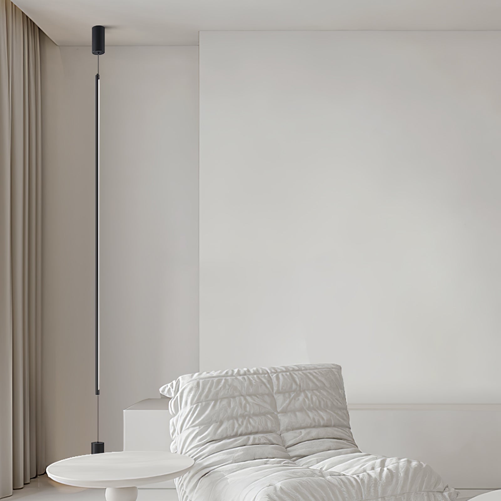 Metal Slim line Cabinet Stand Lamp, Floor Lamp, detail 5