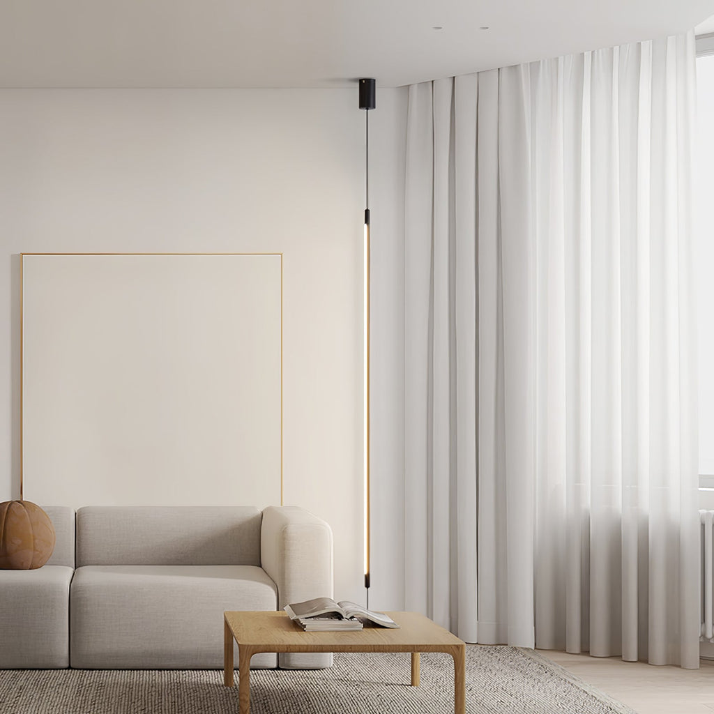 Metal Slim line Cabinet Stand Lamp, Floor Lamp, detail 4