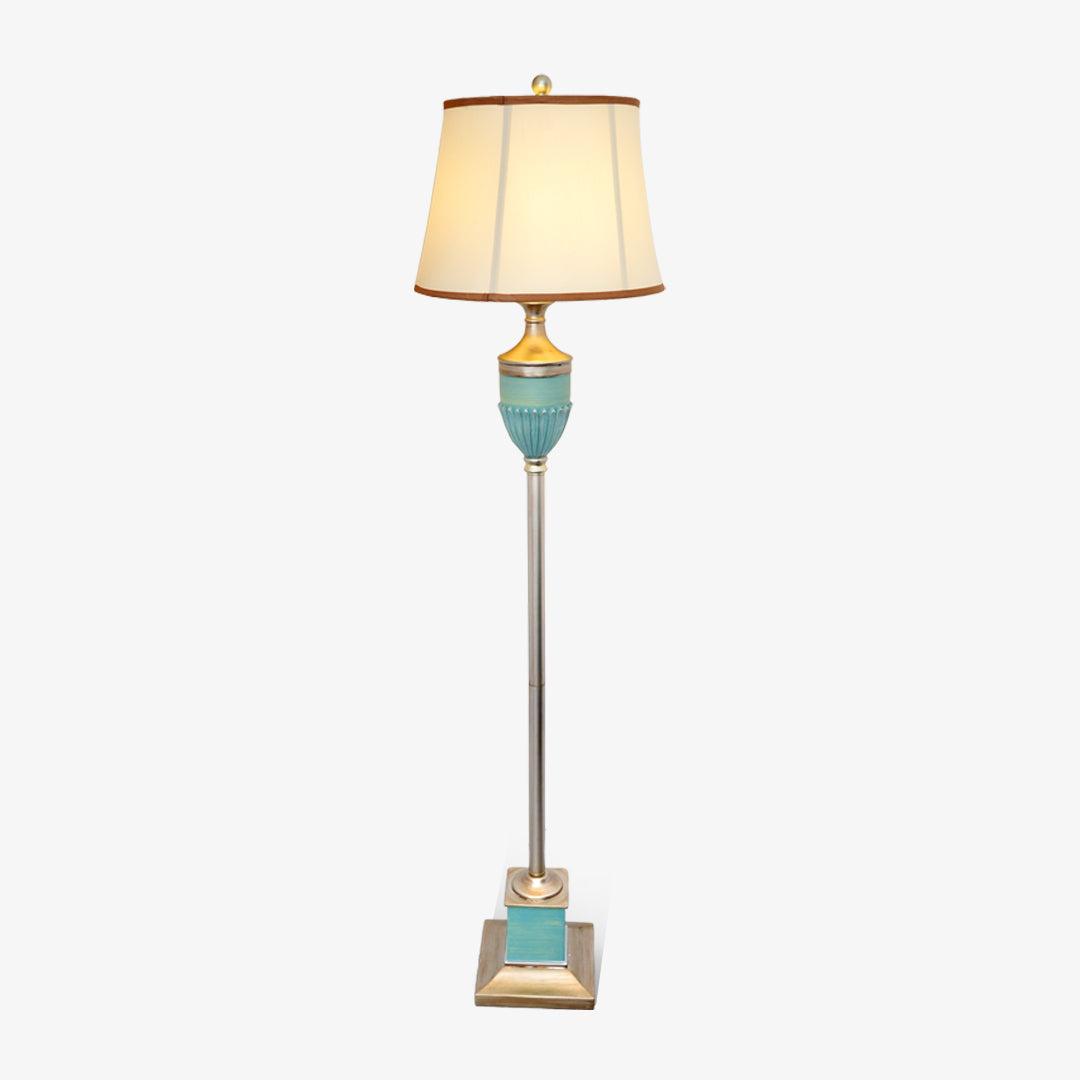 Smafan Floor Light, Floor Lamp, Resin, Model A ∅ 16.5″ x H 64.9″