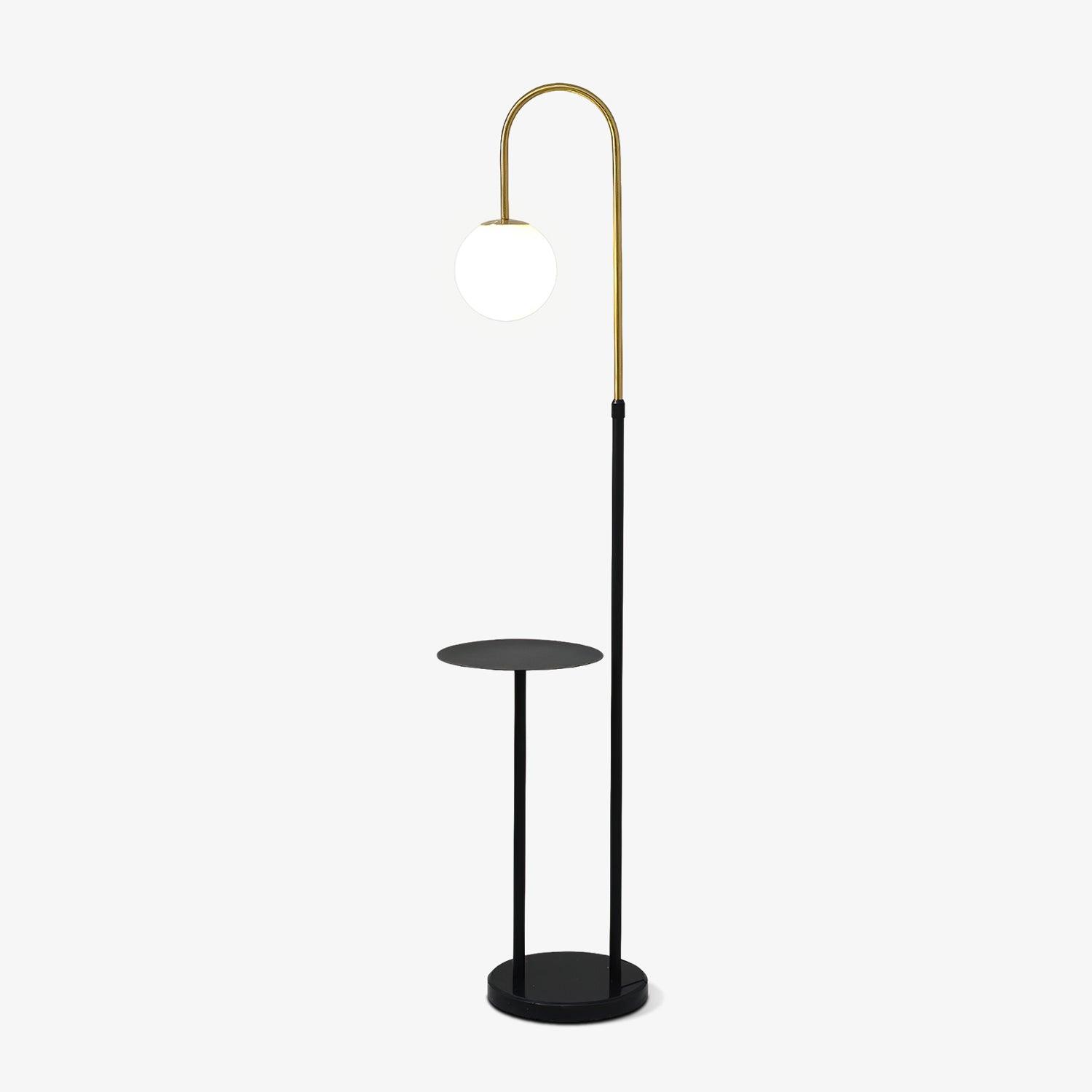 Small Bubble Accent Lamp Table Floor Light, Floor Lamp, Hardware, Φ 11.8″ x H 66.9″