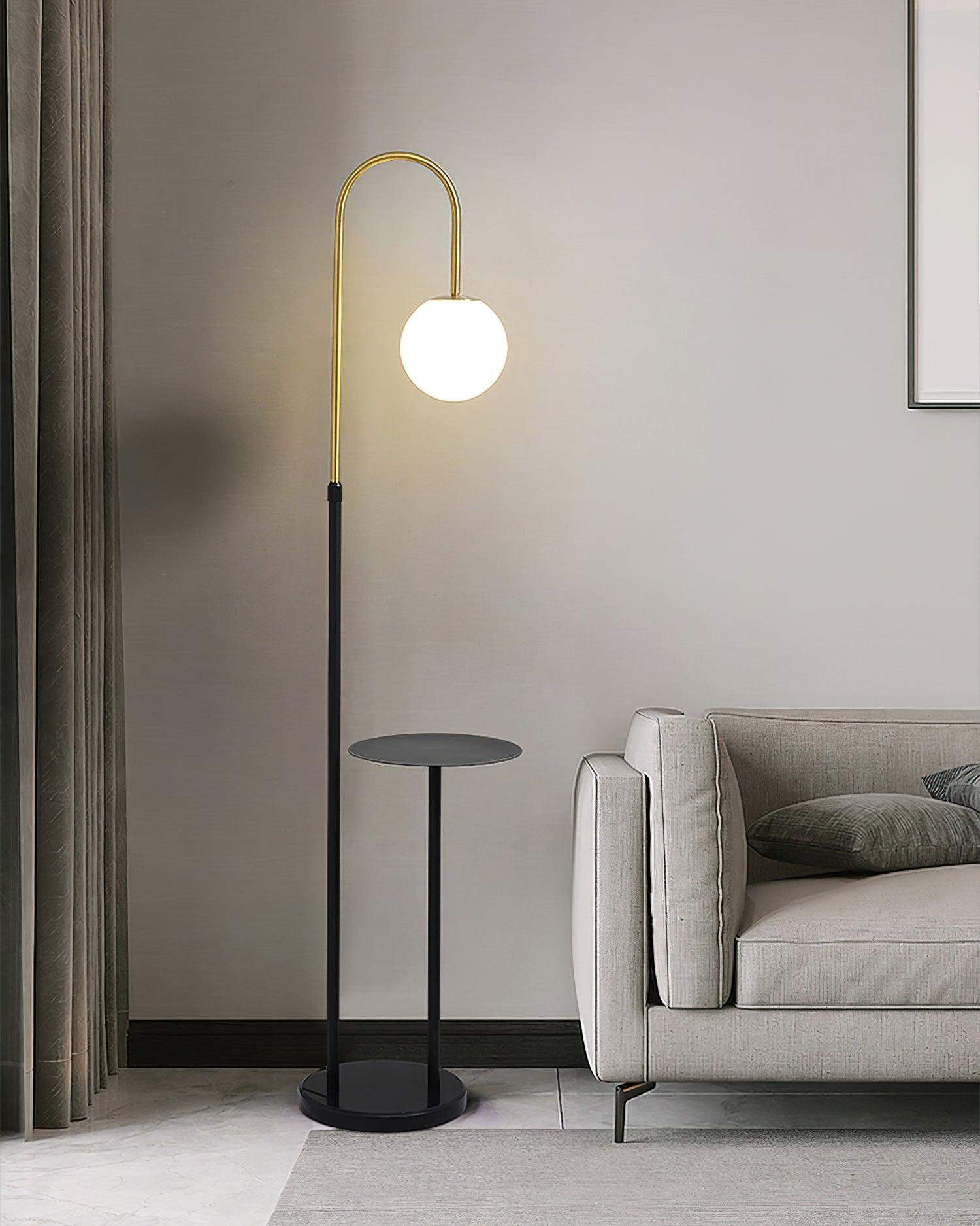 Small Bubble Accent Lamp Table Floor Light, Floor Lamp, detail 5