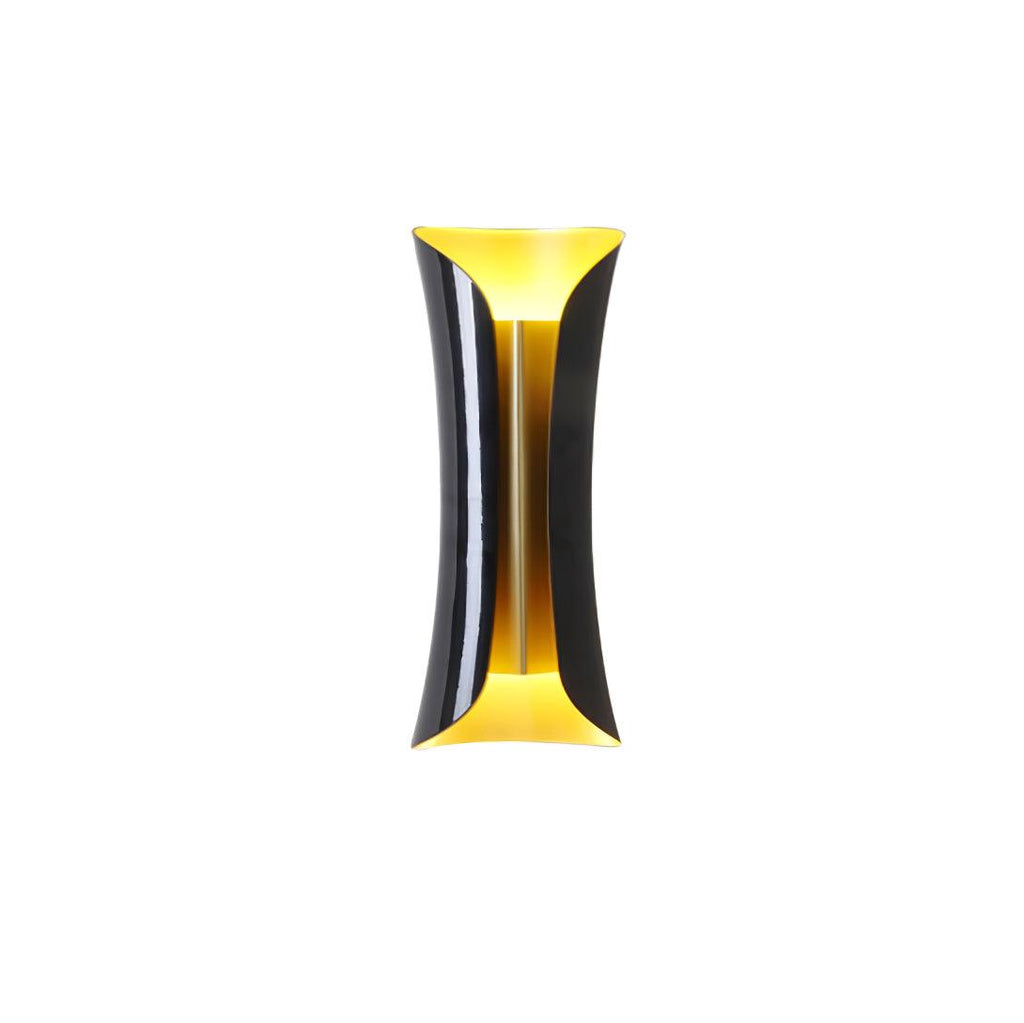 Small Waist Wall Light, Bedroom Wall Sconce, Metal, W 13.5cm x H 34cm