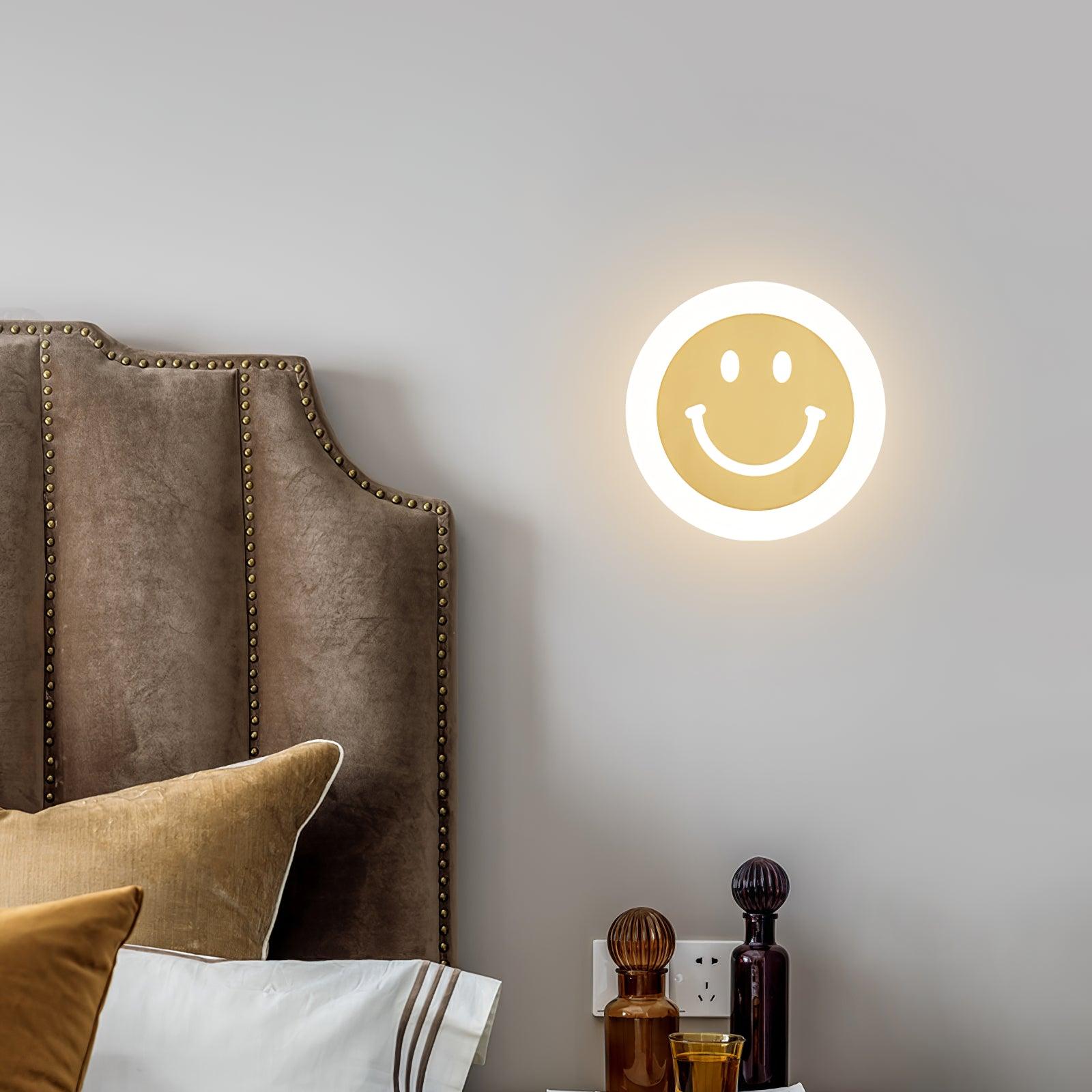 Smiley Wall Light, Wall Sconce, detail 3