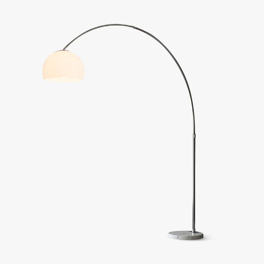 Sneedville Arched Floor Light, Floor Lamp, Marble, W 59″ x H 66.9″