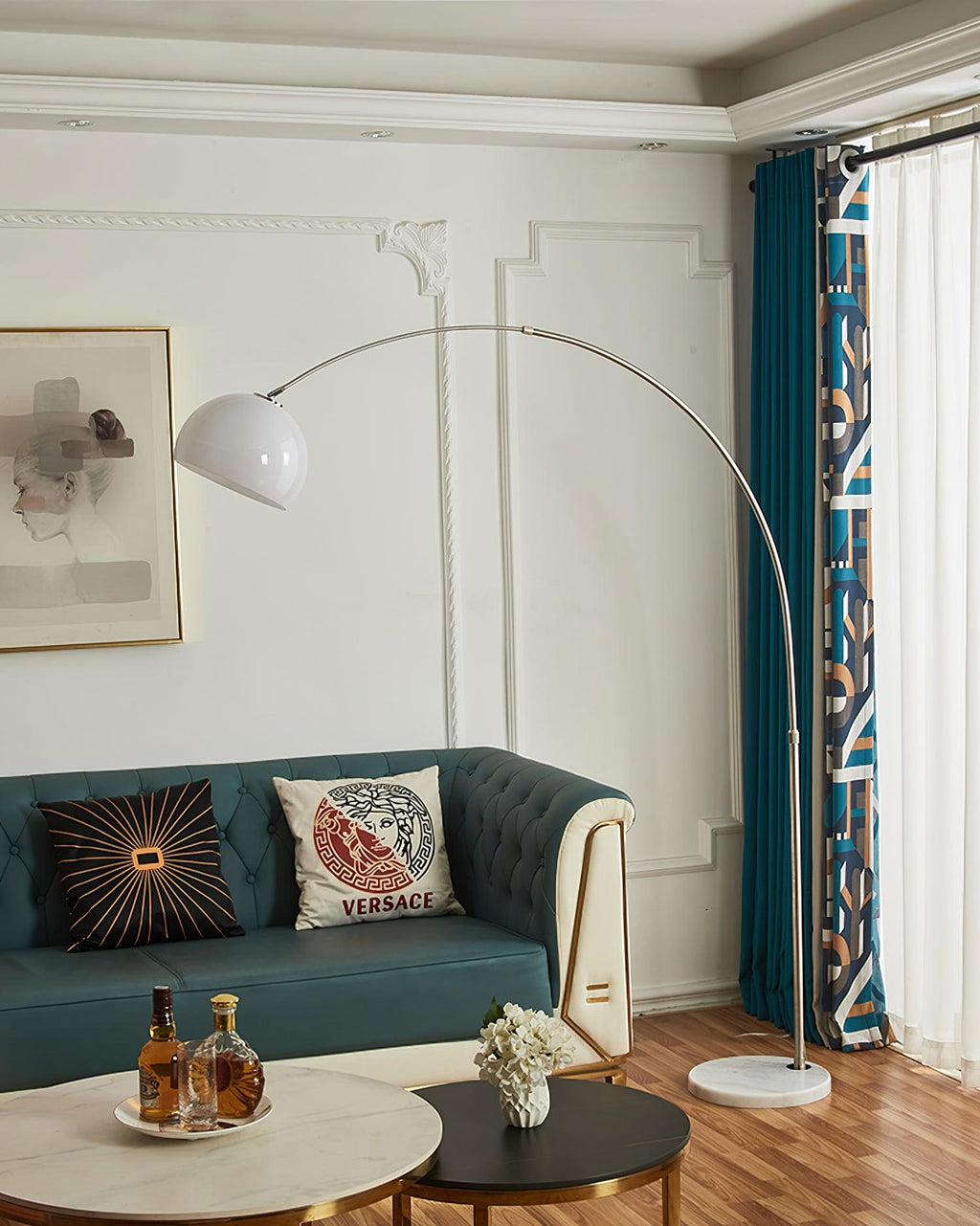 Sneedville Arched Floor Light, Floor Lamp, detail 4