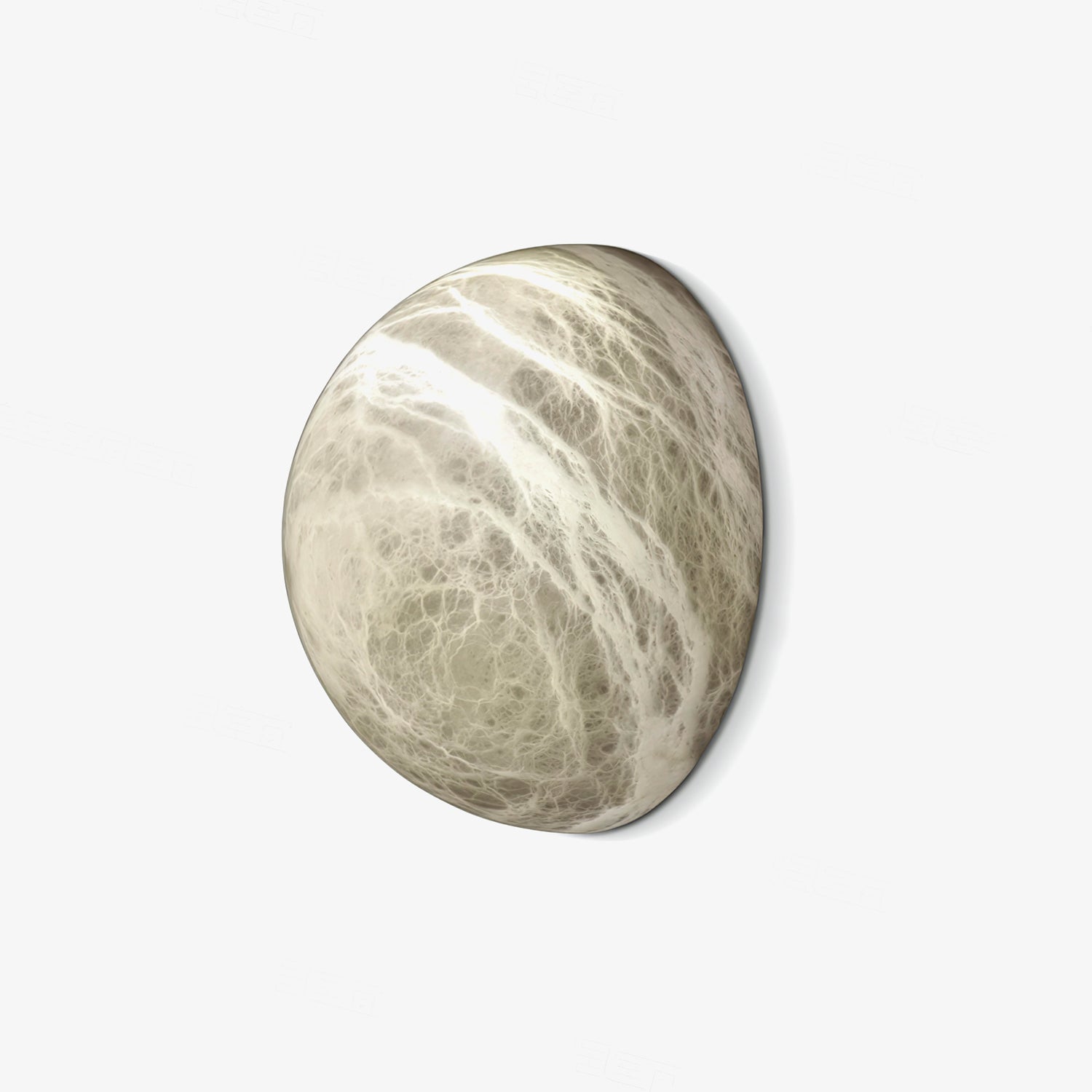 Snowflake Alabaster Wall Light Wall Light, Hardwired Wall Sconce, detail 24