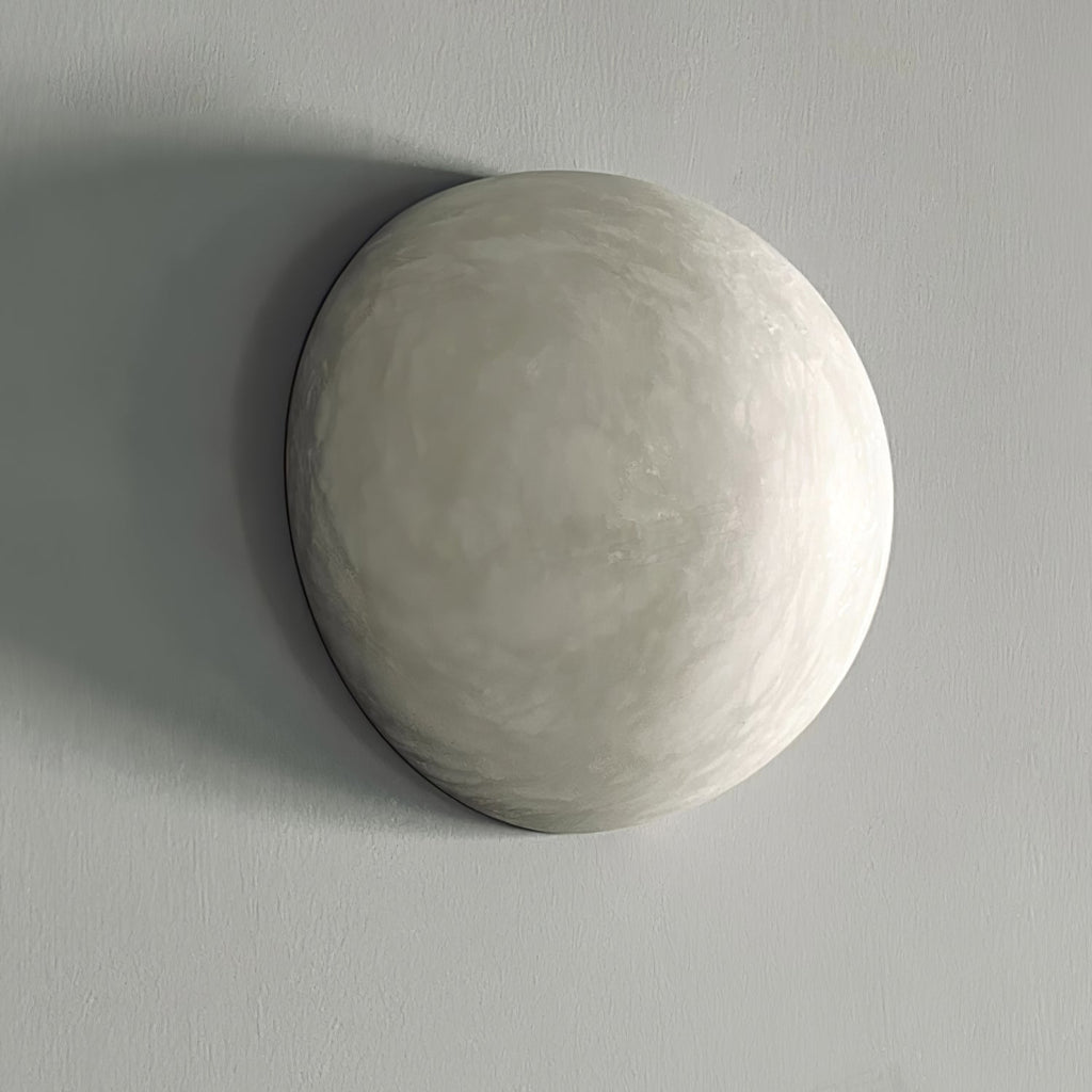 Snowflake Alabaster Wall Light Wall Light, Hardwired Wall Sconce, detail 21