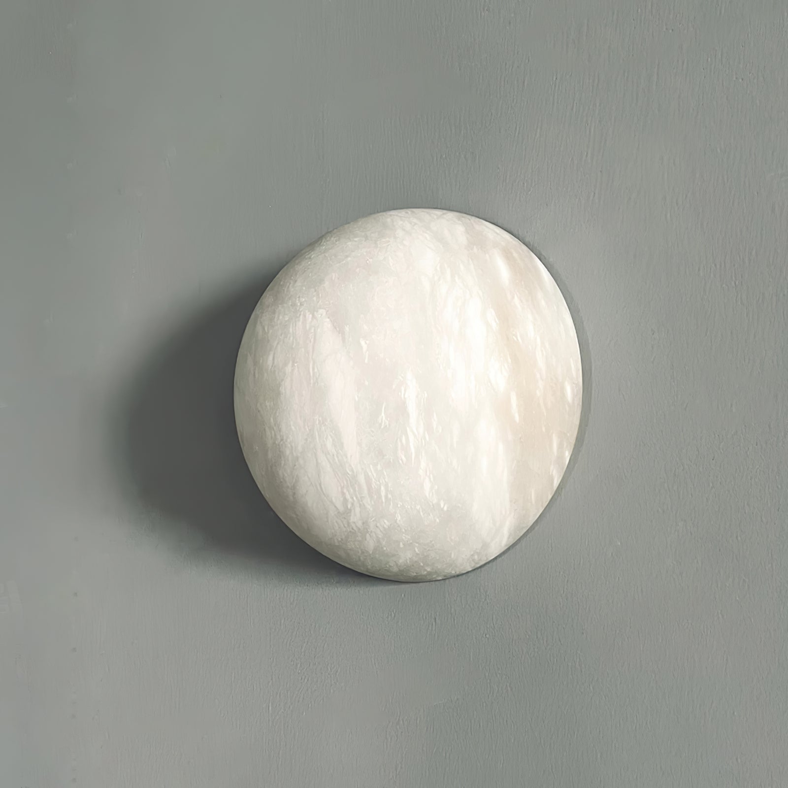 Snowflake Alabaster Wall Light Wall Light, Hardwired Wall Sconce, detail 22