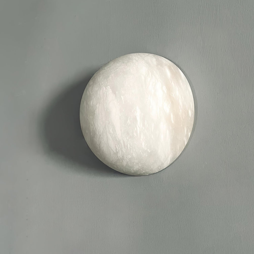 Snowflake Alabaster Wall Light Wall Light, Hardwired Wall Sconce, detail 23