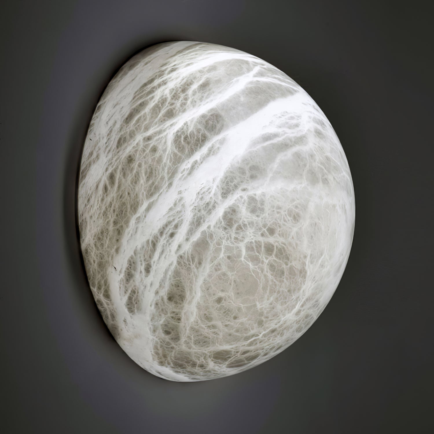 Snowflake Alabaster Wall Light Wall Light, Hardwired Wall Sconce, detail 25