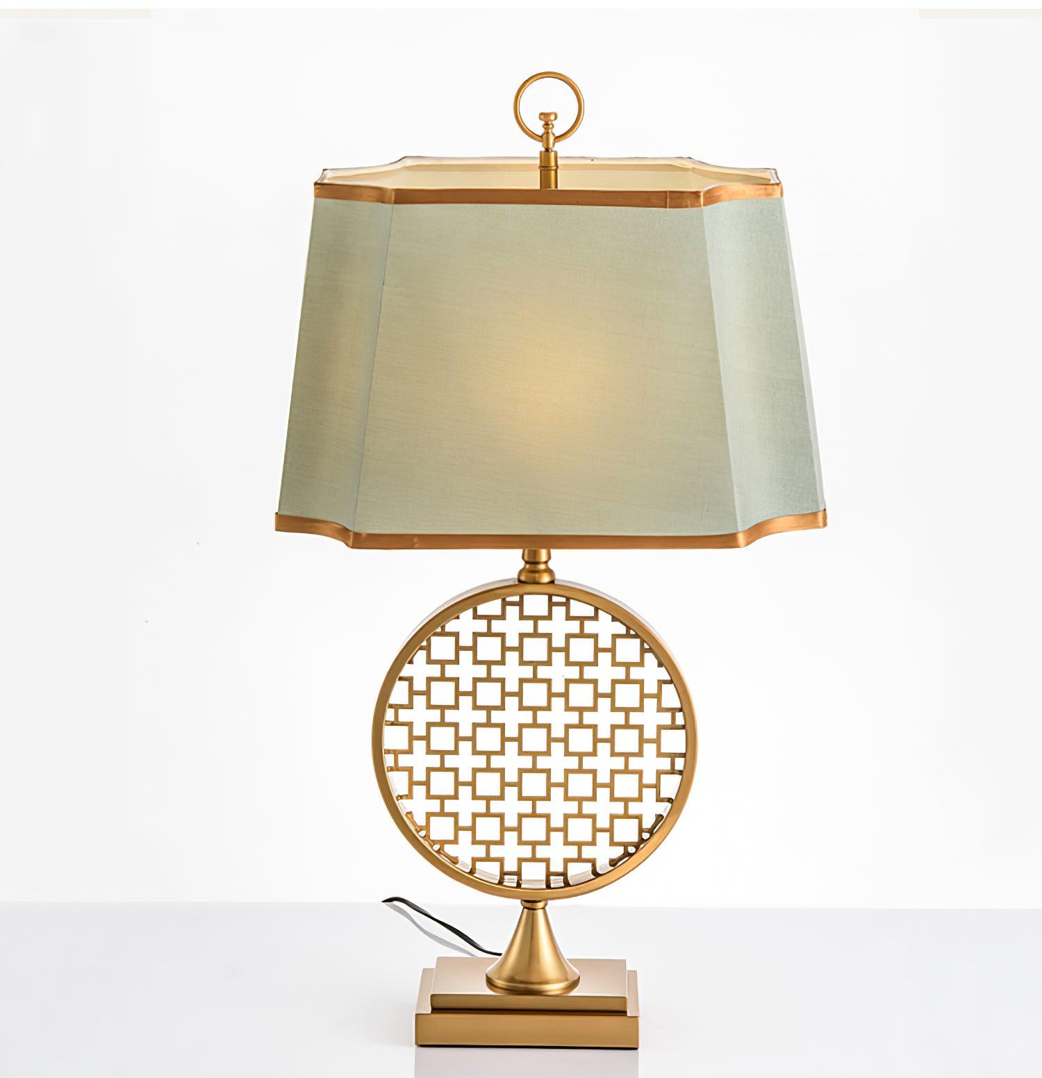 Soho Table Light, Bedside Table Lamp, Metal, ∅ 15.7″ x H 28.3″