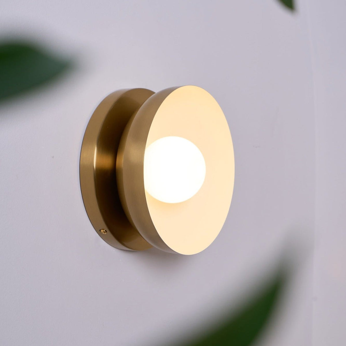 Solar Eclipse Wall Light, Hardwired Wall Sconce, detail 19