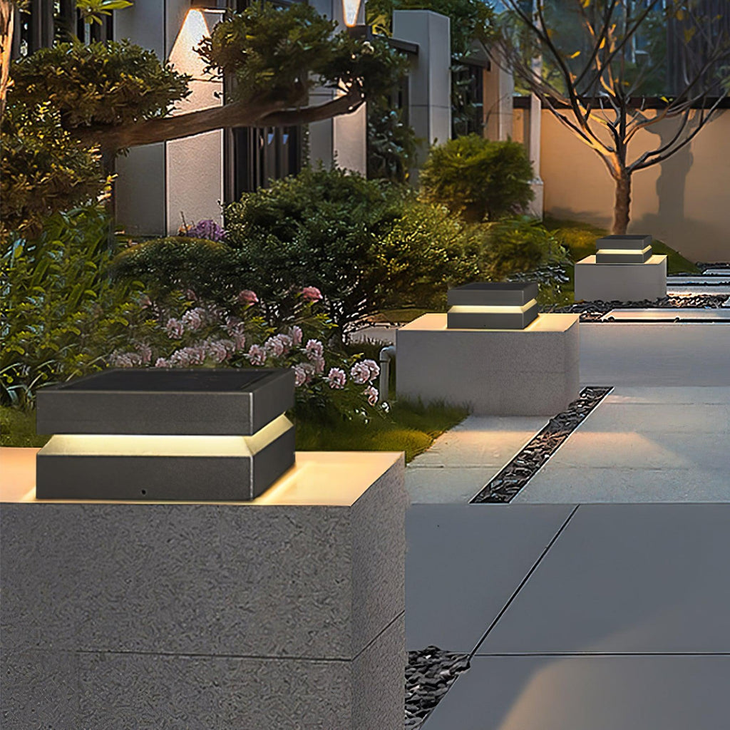 Square Post Exterior Light, Outdoor Wall Light, detail 10