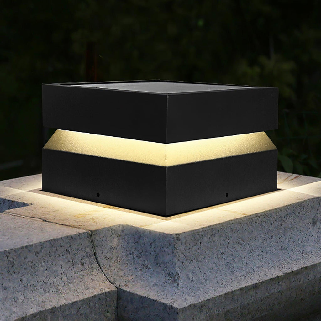 Square Post Exterior Light, Outdoor Wall Light, detail 8