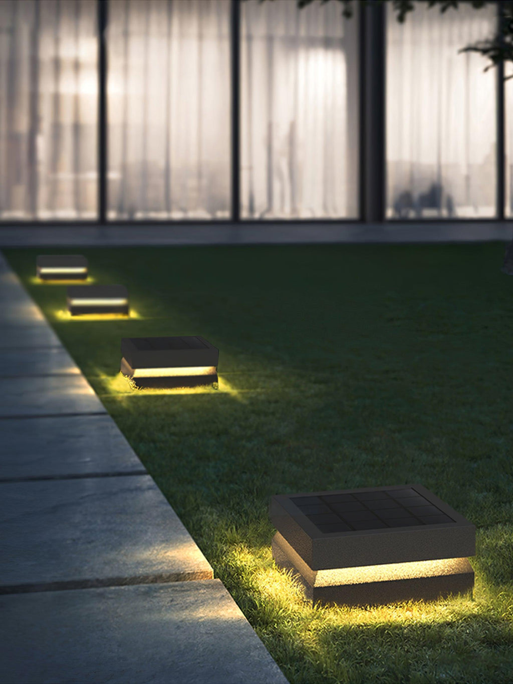 Square Post Exterior Light, Outdoor Wall Light, detail 21