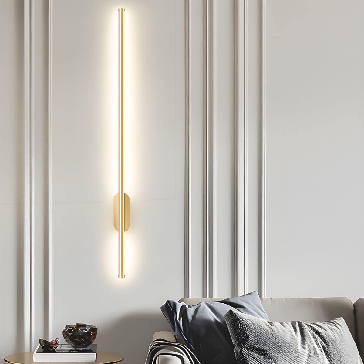 Seraphina Linear Lamp bracket Wall Light, Hardwired Wall Sconce, detail 16